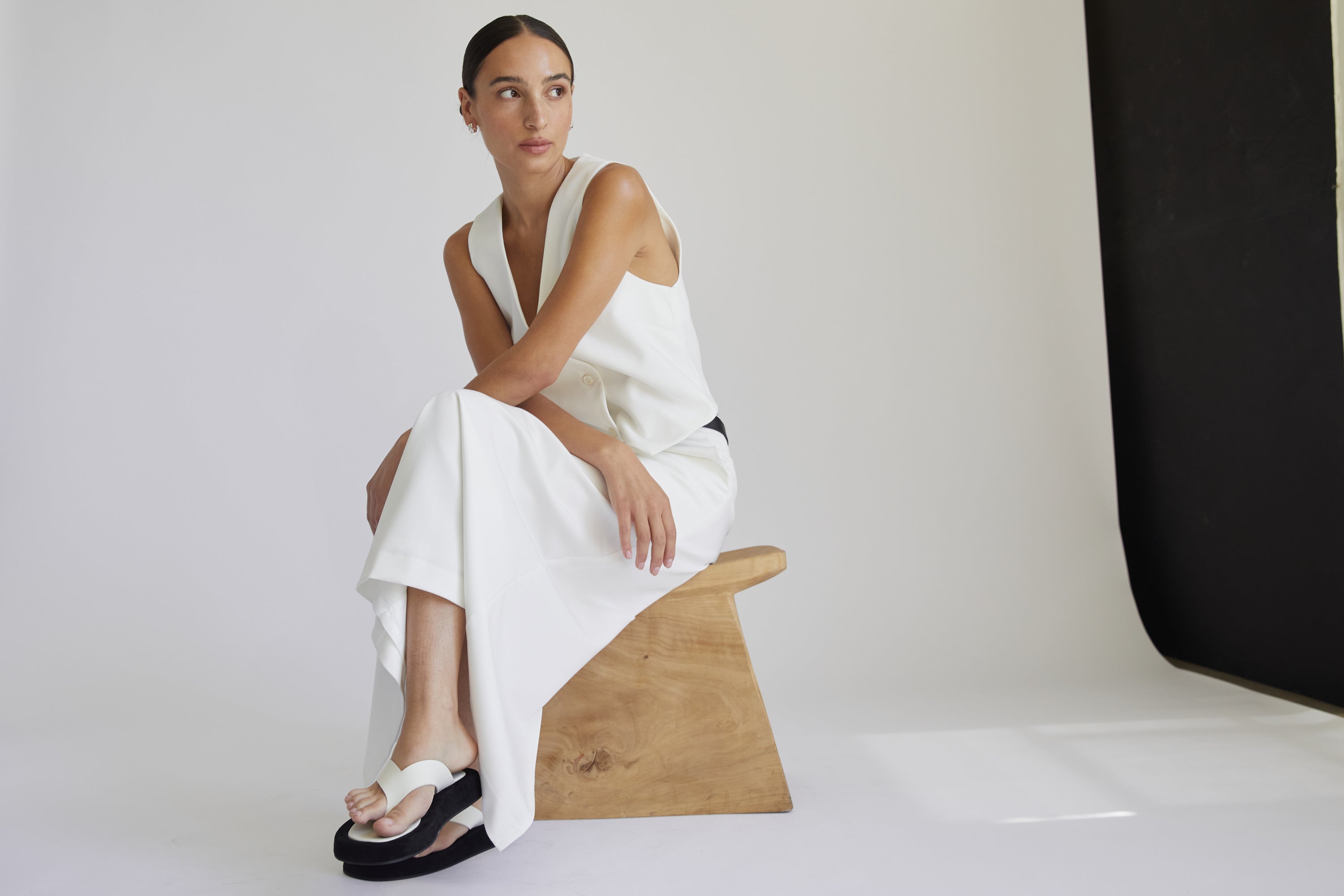 Tencel Vest - Almina Concept 