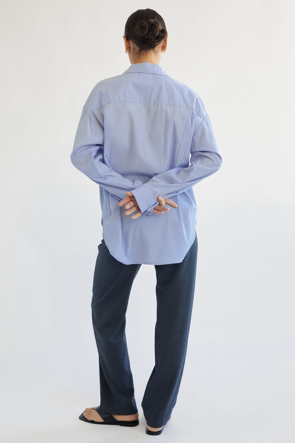Oversized Cotton Shirt - Almina Concept 