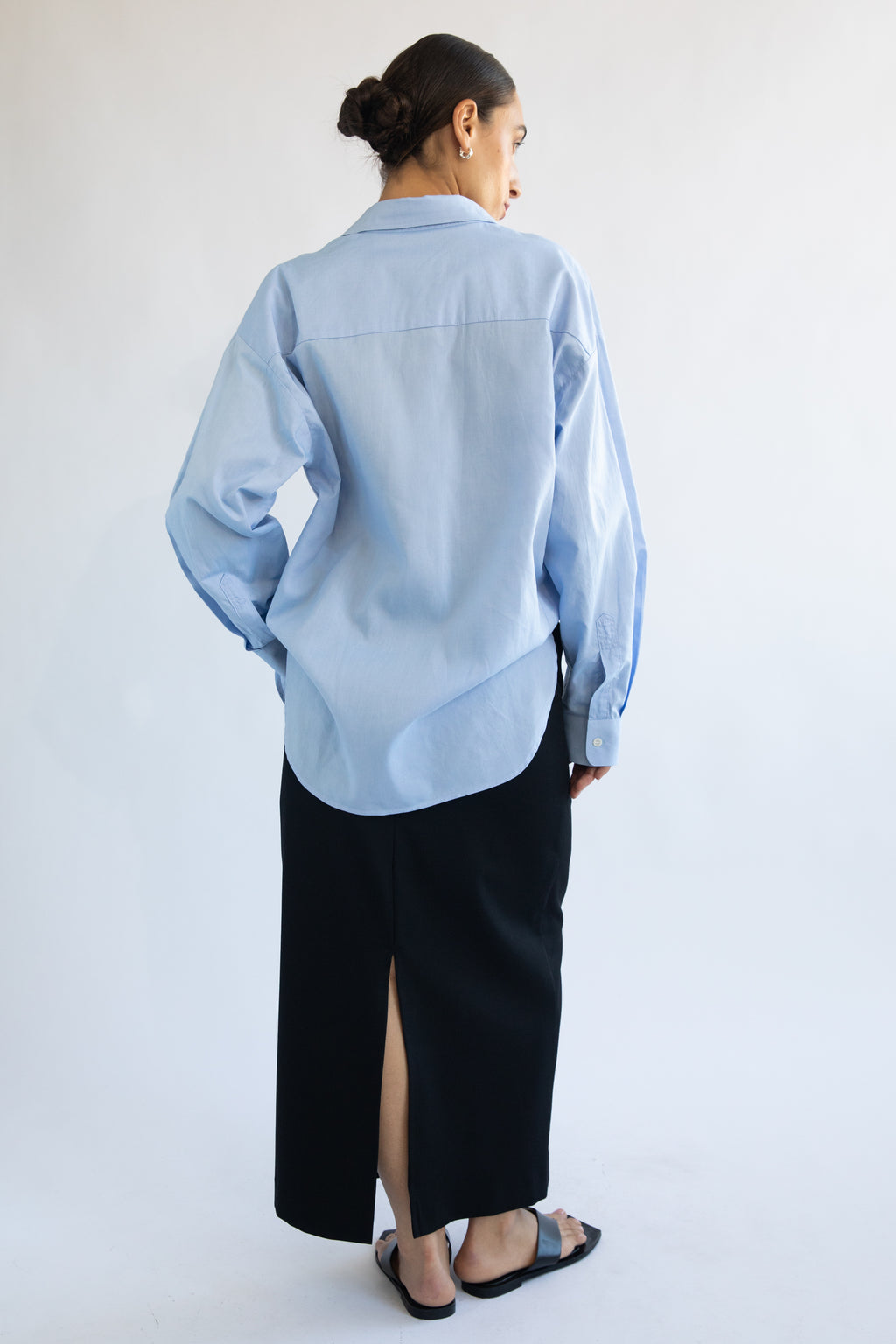 Oversized Cotton Shirt - Almina Concept 