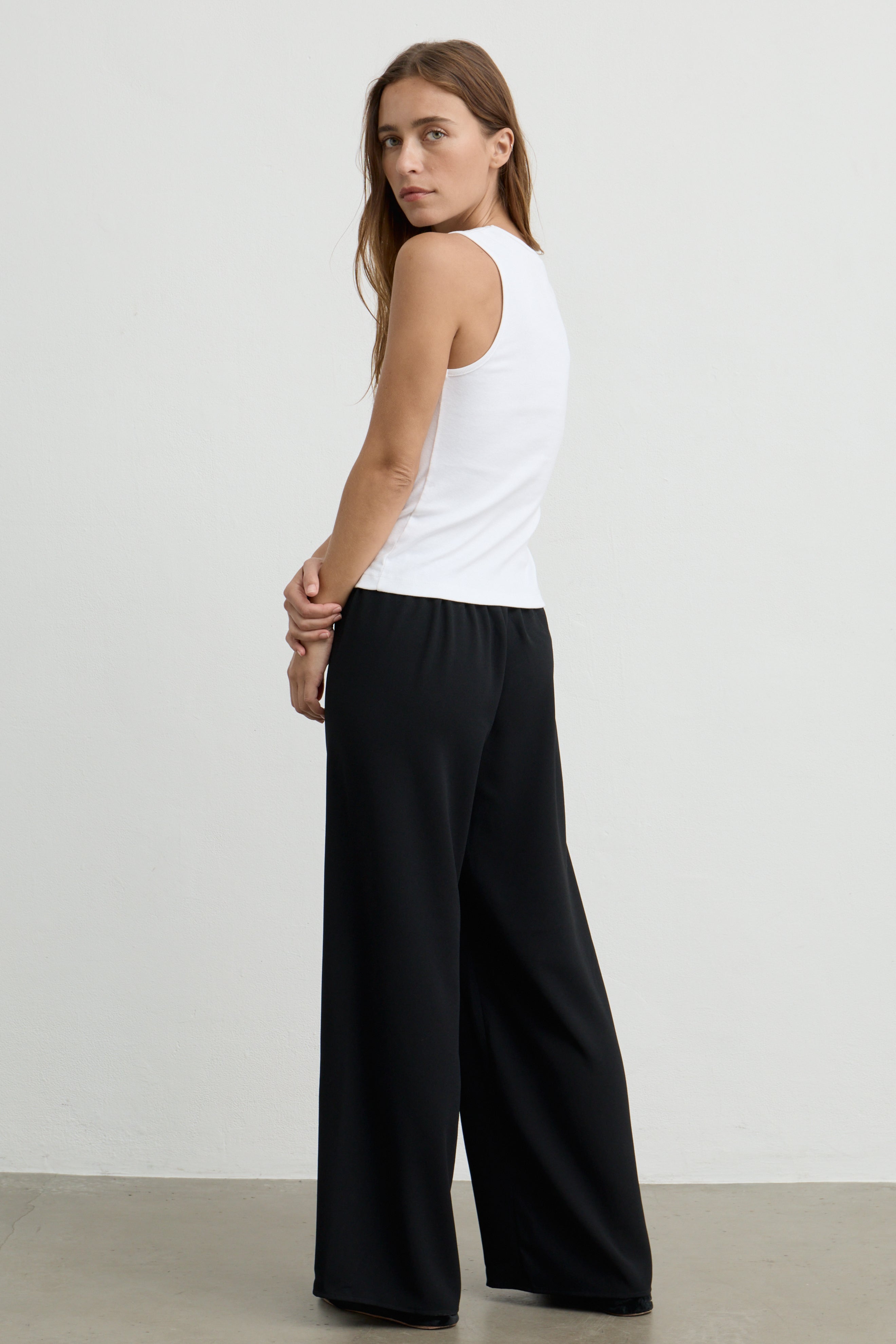 High V Neck Tank