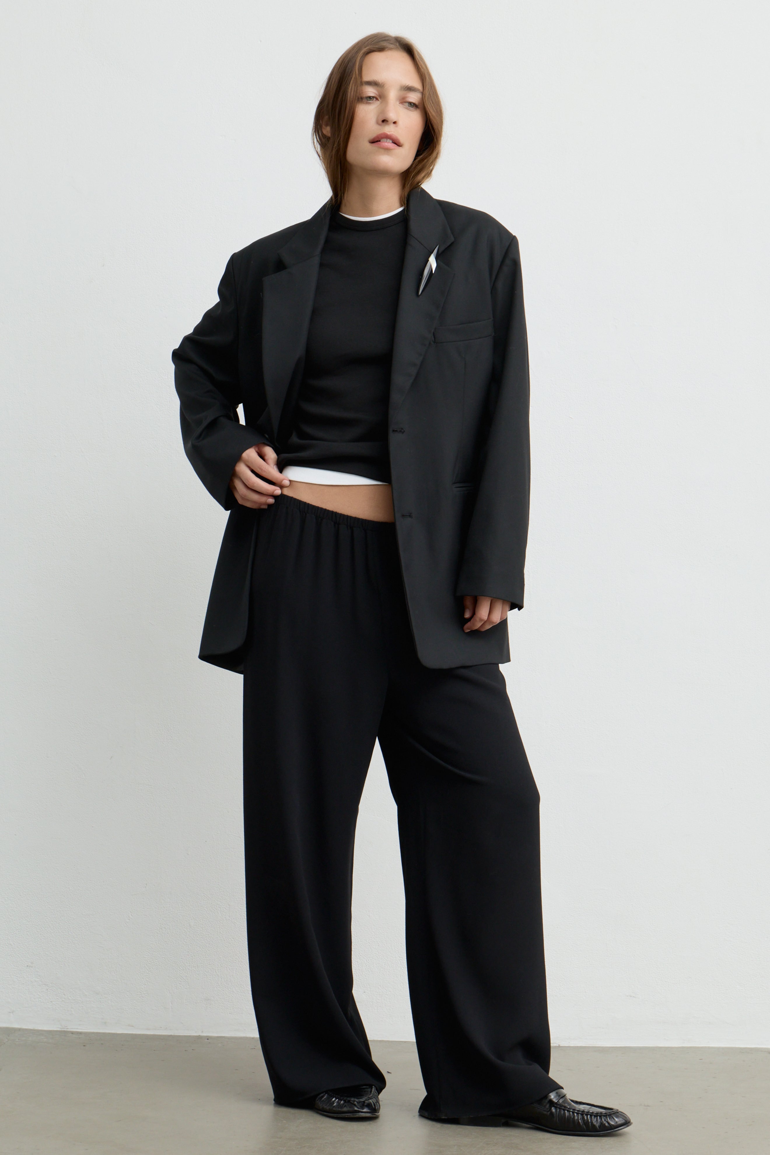 Oversized Double Button Blazer