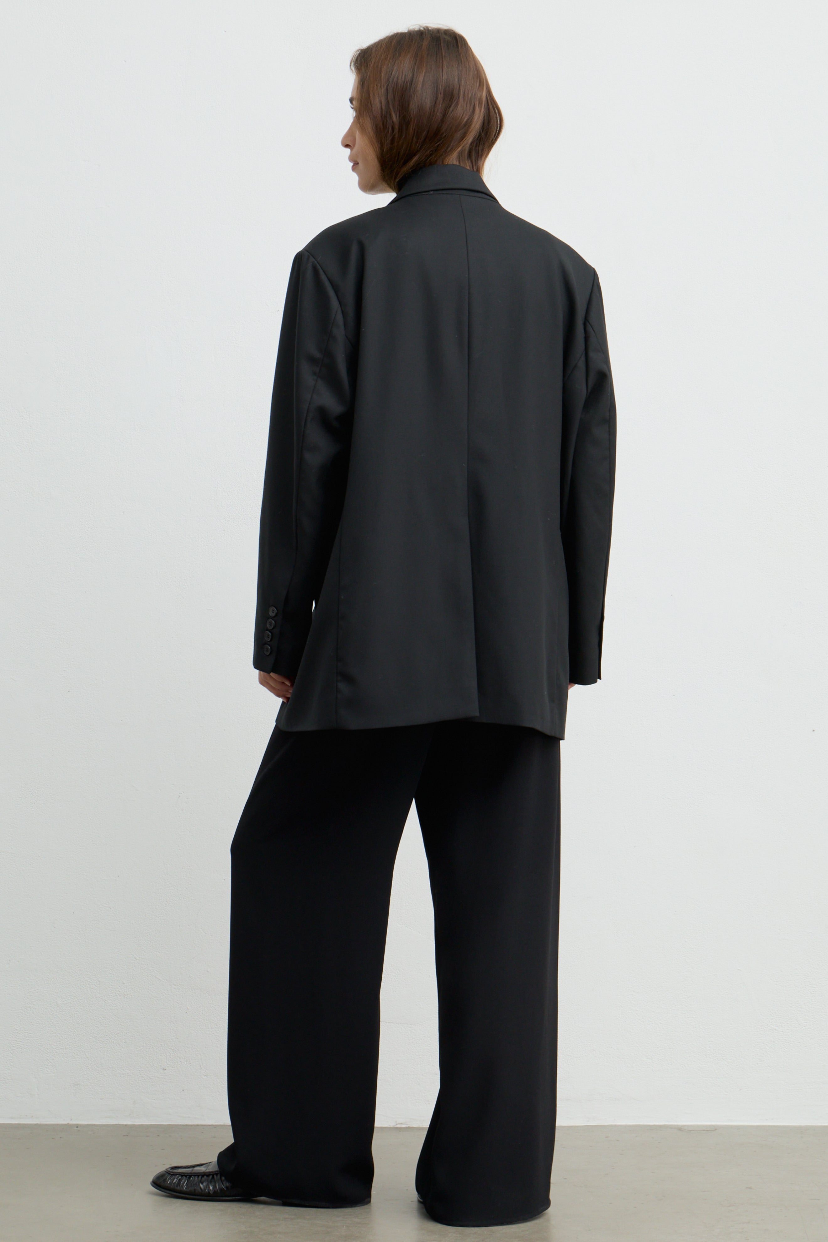 Oversized Double Button Blazer