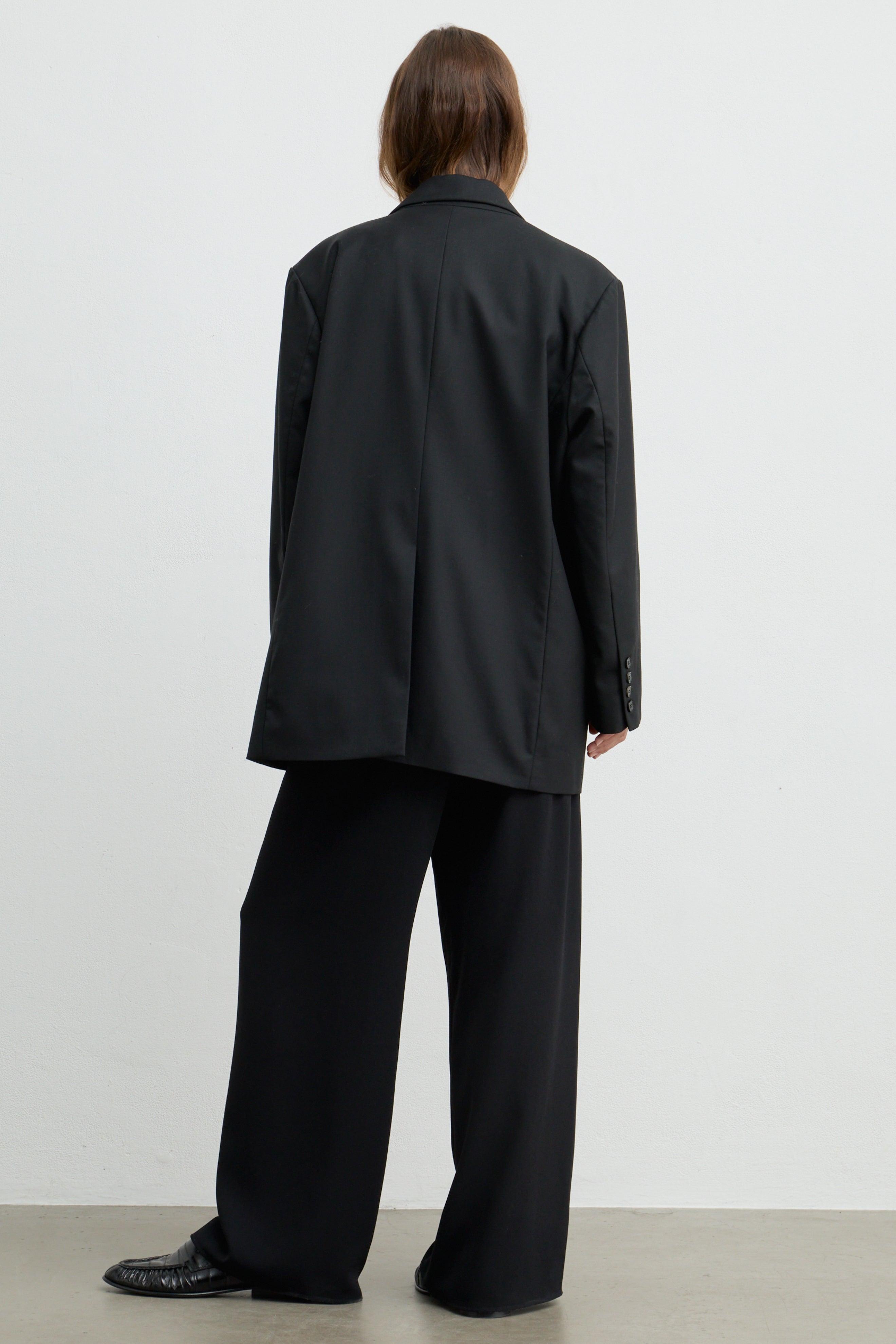 Oversized Double Button Blazer