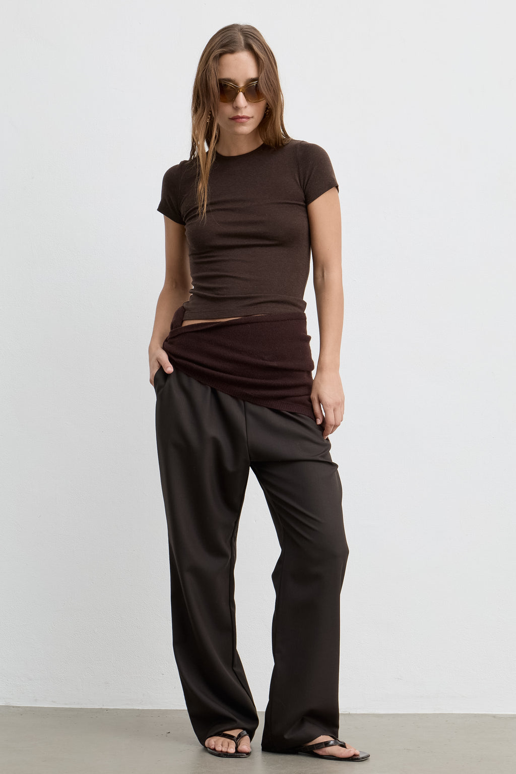 Short Sleeve Knit Top