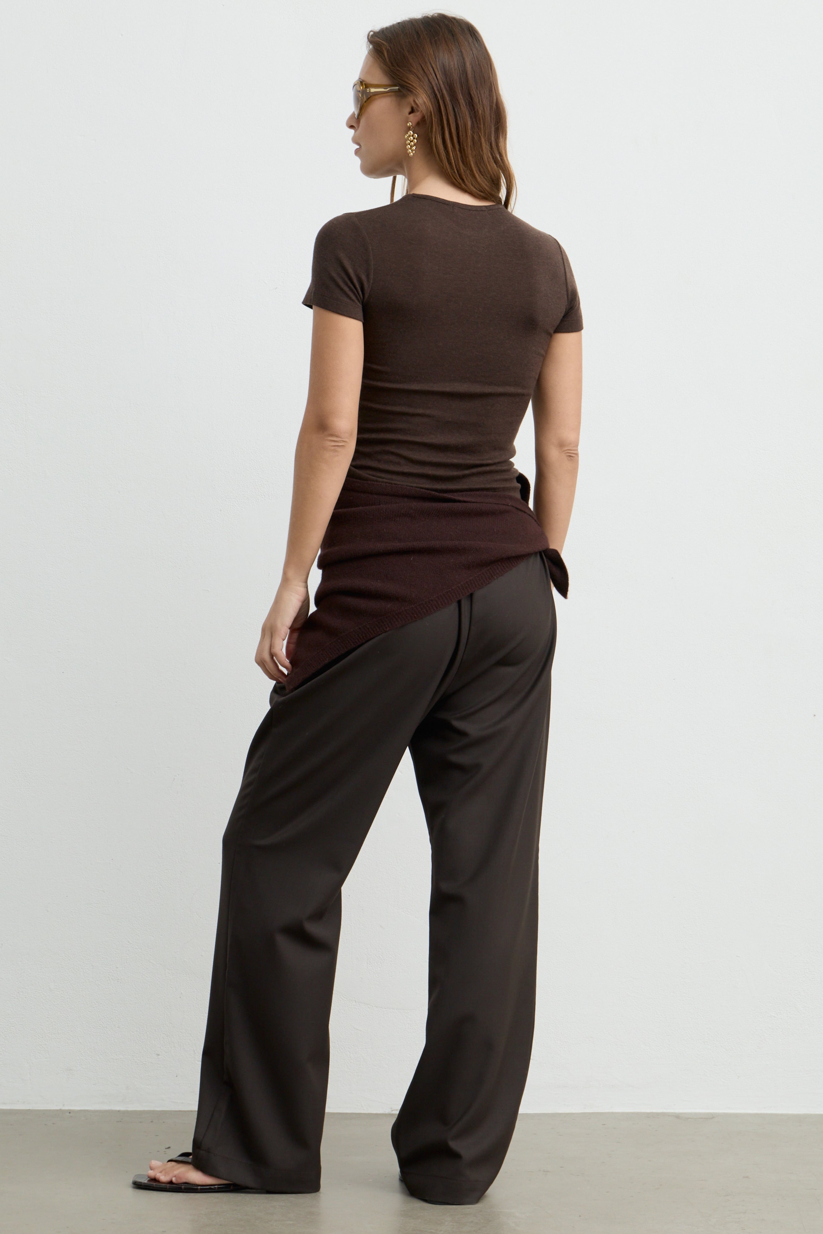 Short Sleeve Knit Top