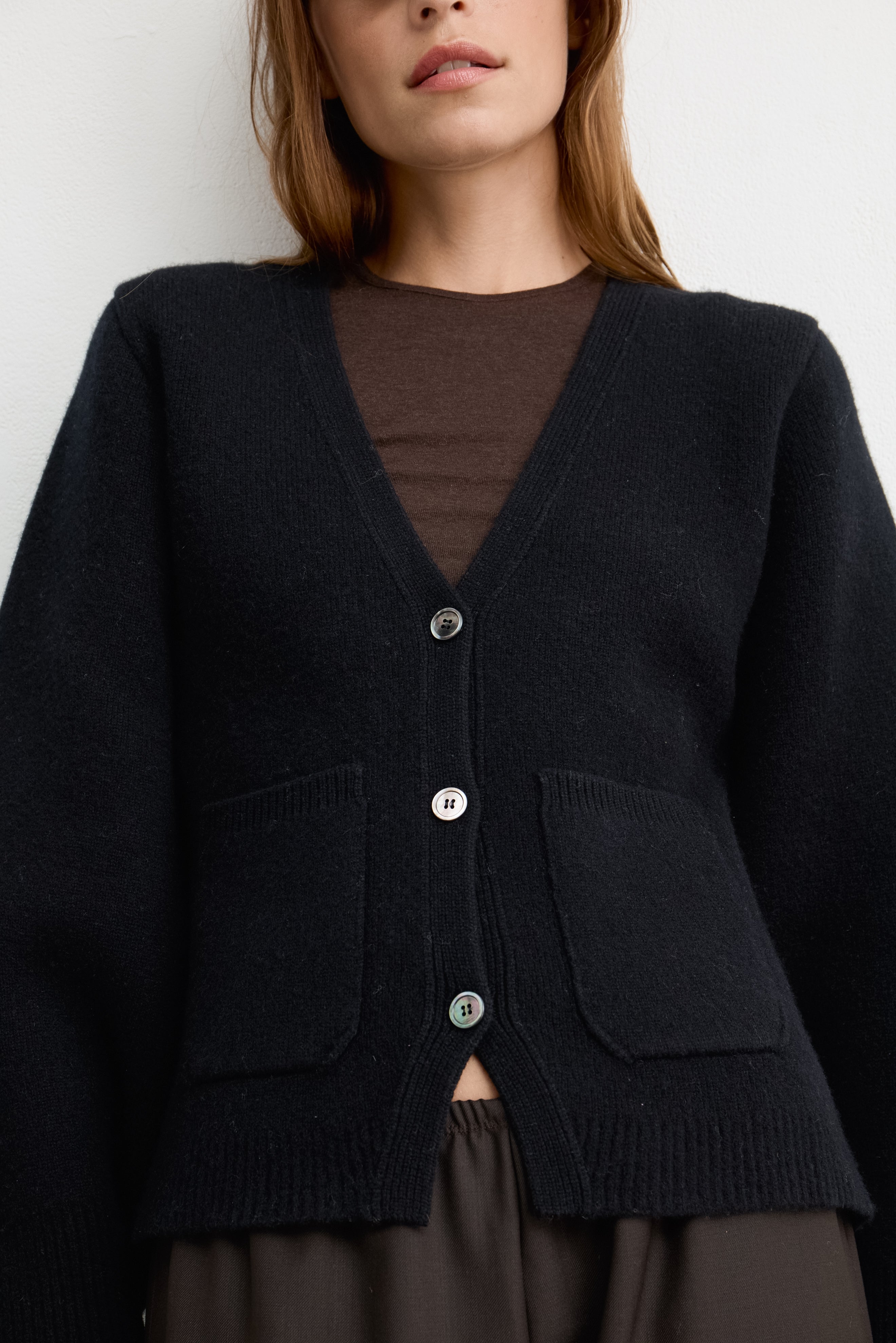 V Neck Cardigan