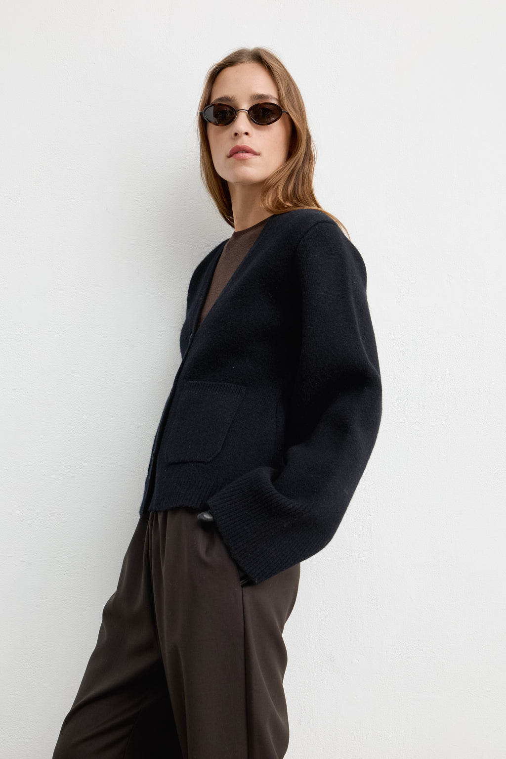 V Neck Cardigan