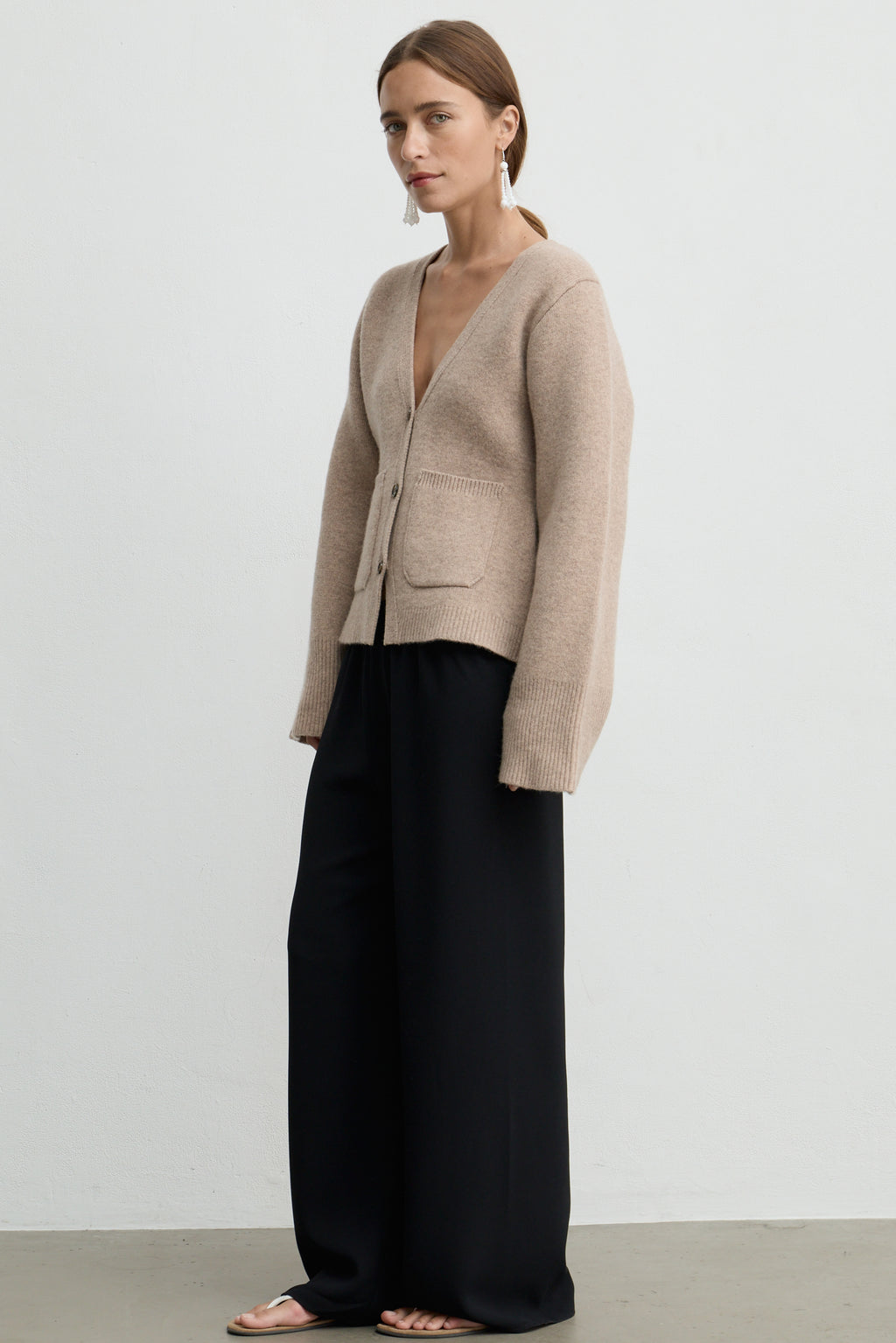 V Neck Cardigan