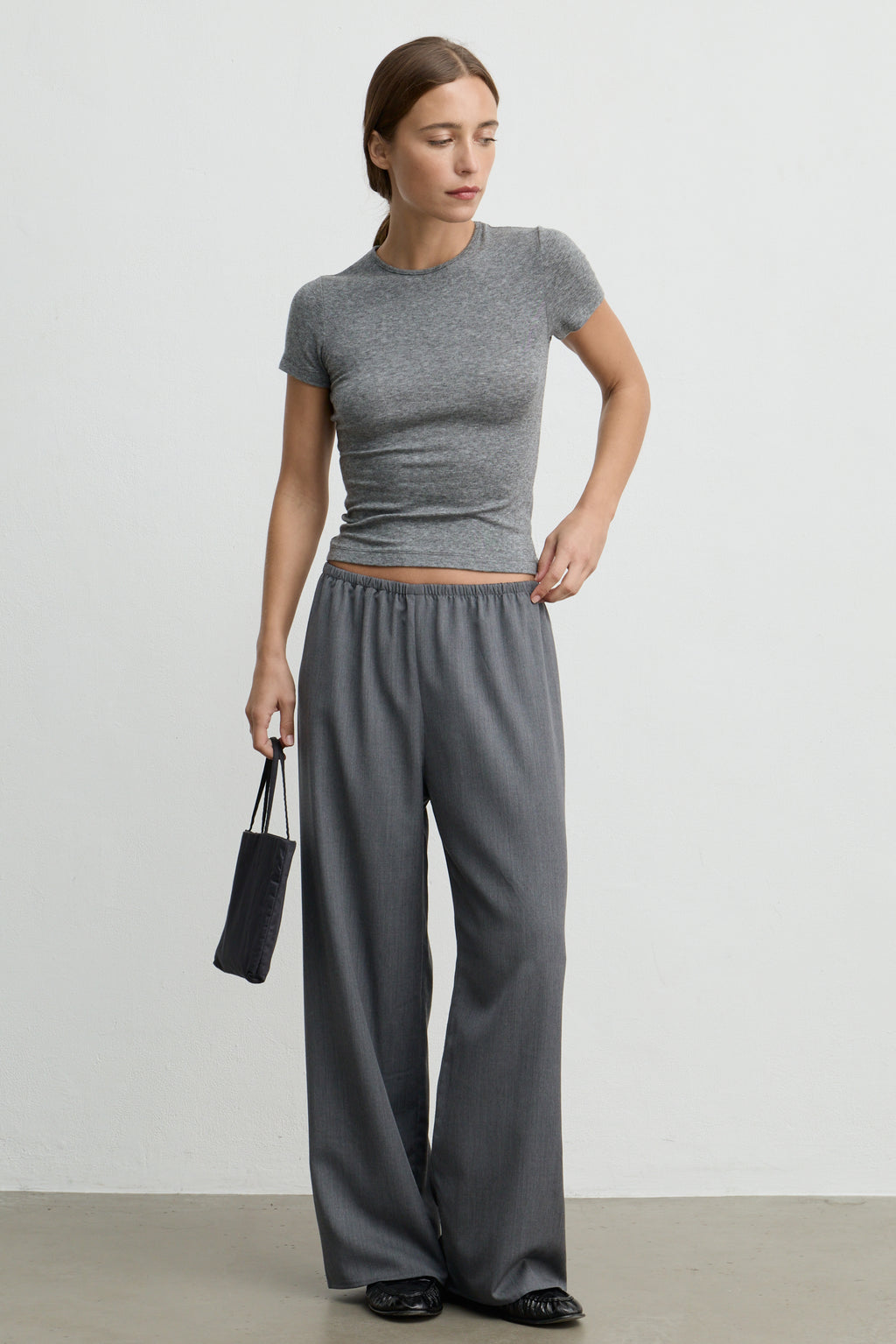 Short Sleeve Knit Top