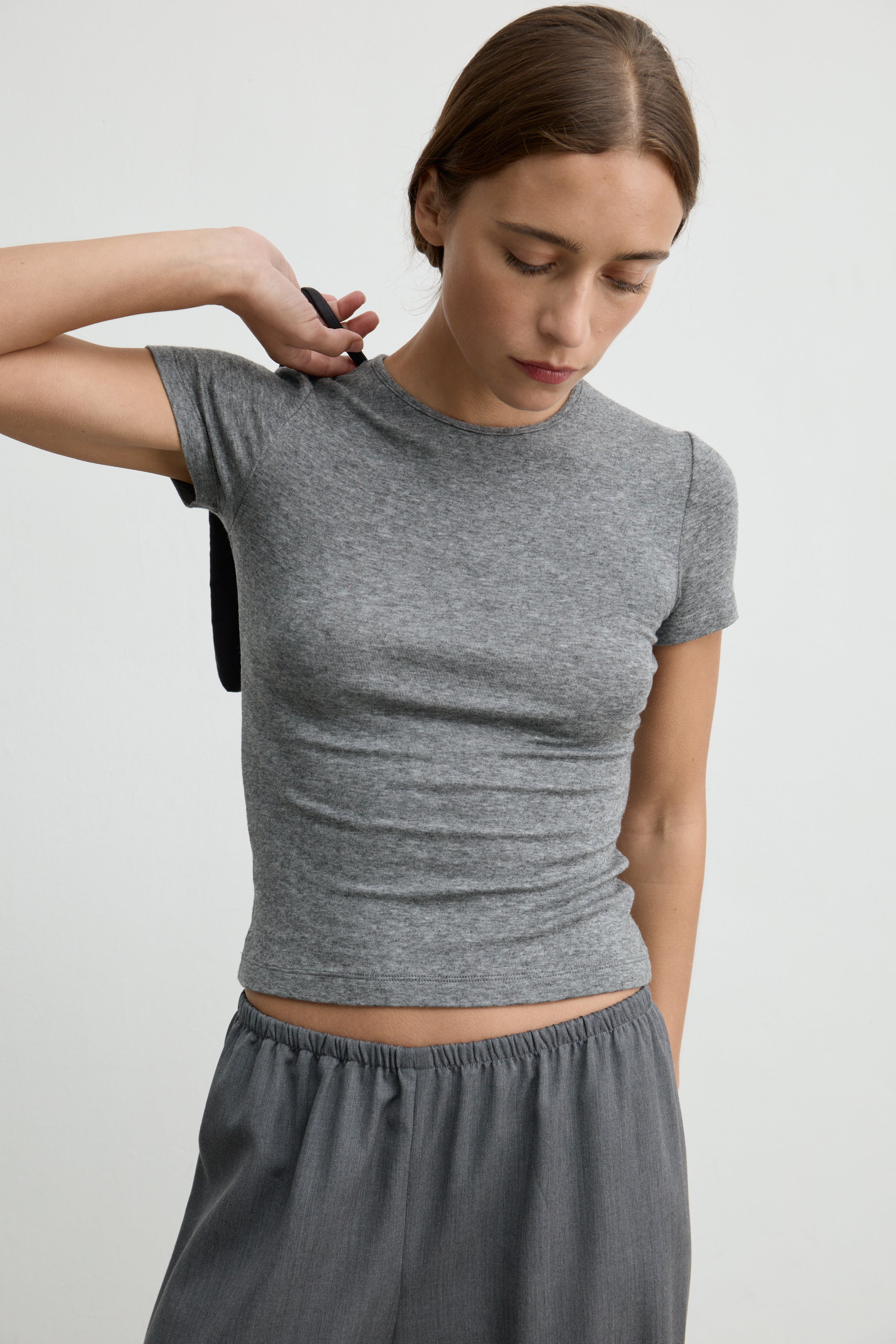 Short Sleeve Knit Top