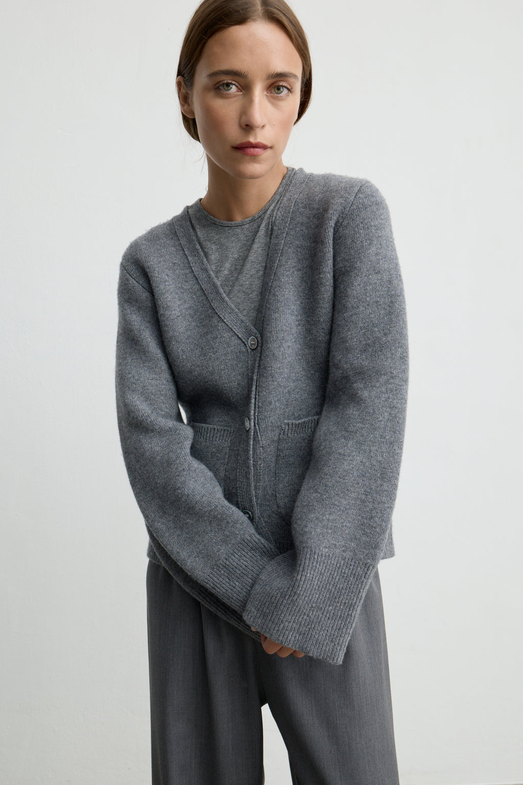 V Neck Cardigan