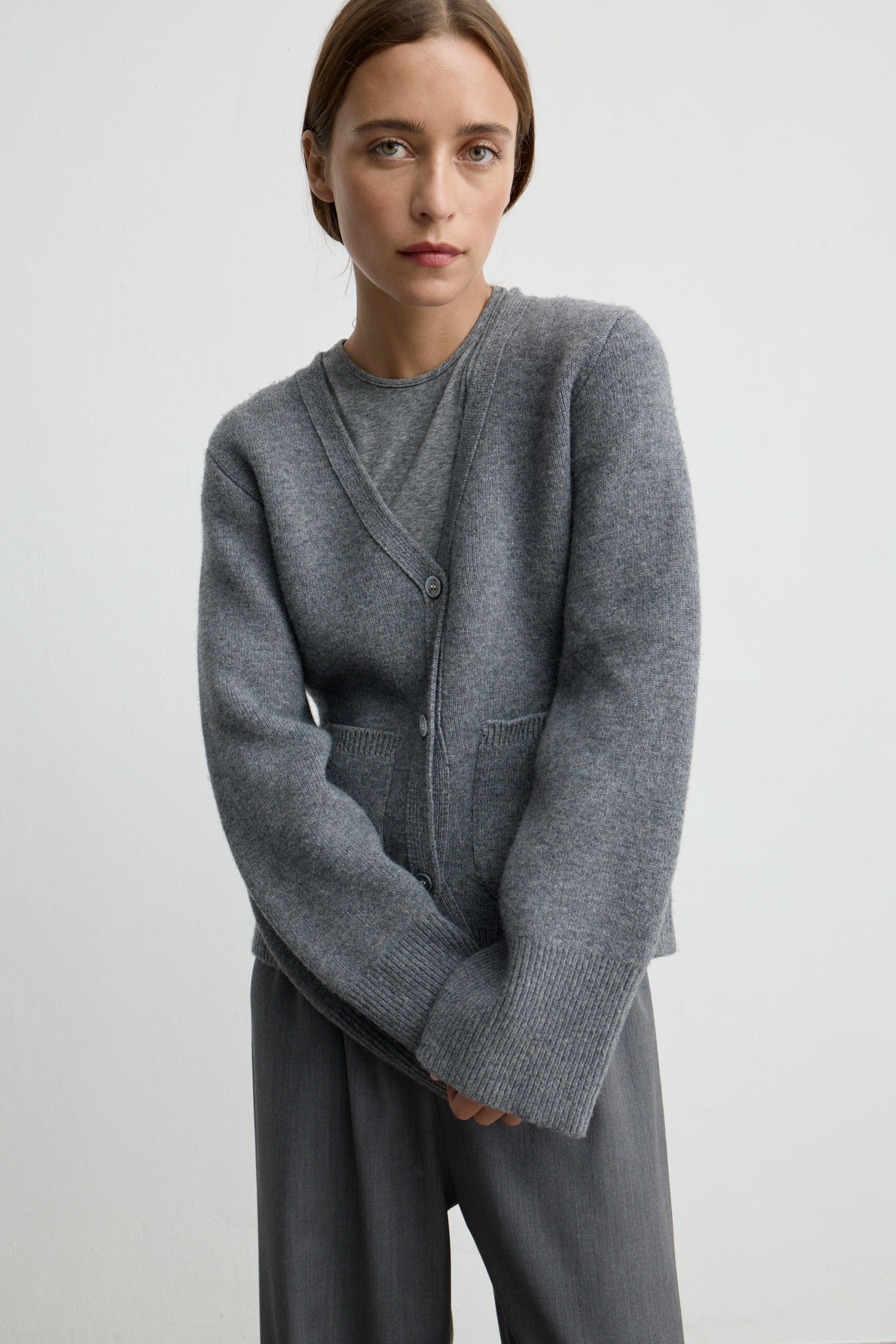 V Neck Cardigan