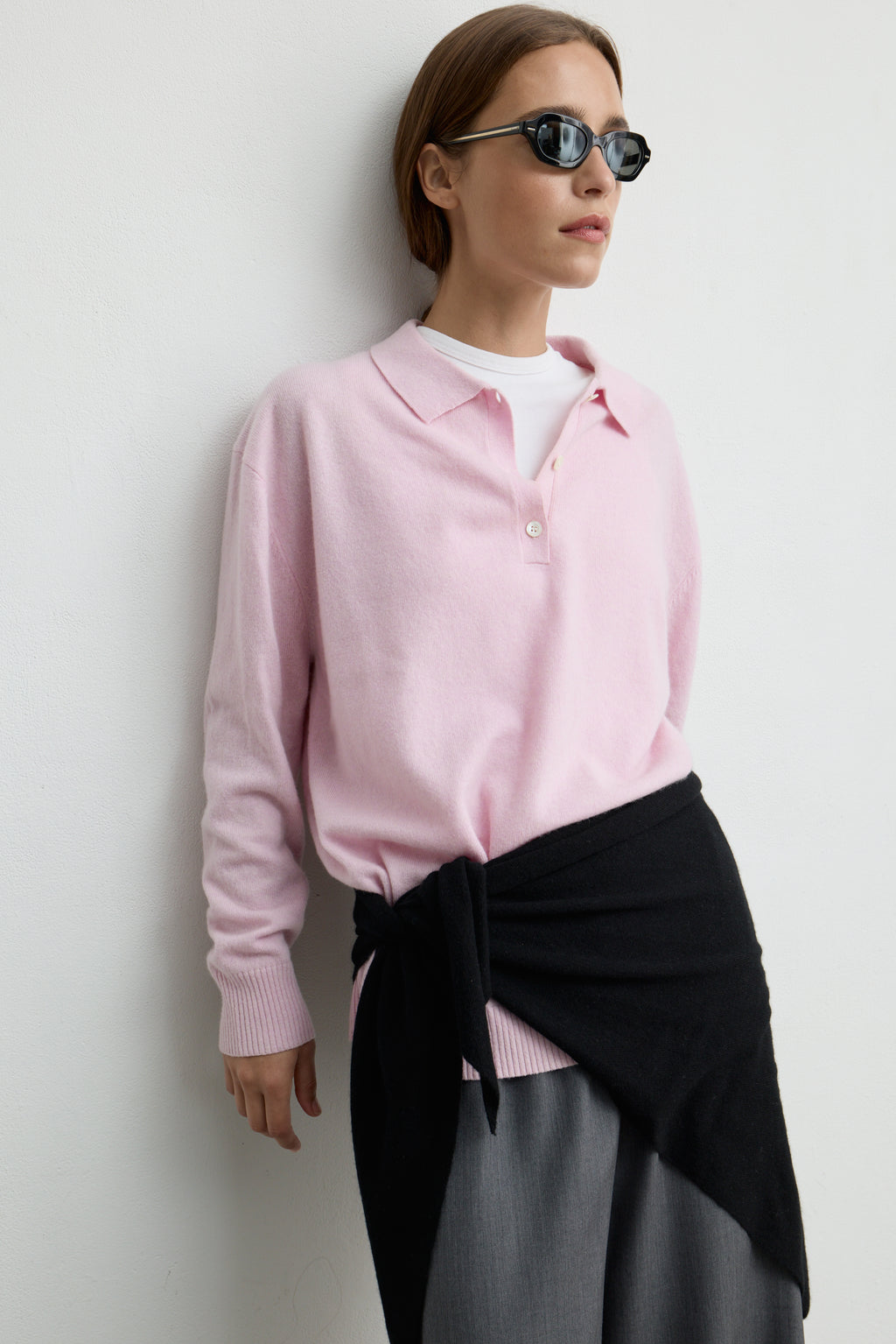 Lightweight Wool Polo