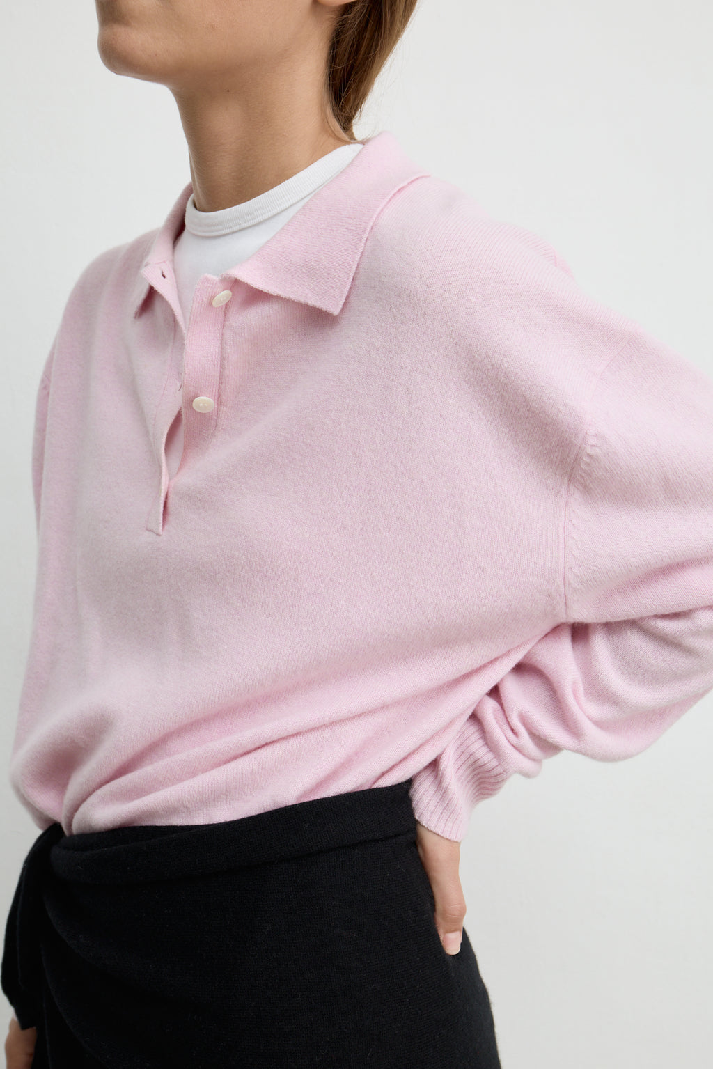 Lightweight Wool Polo
