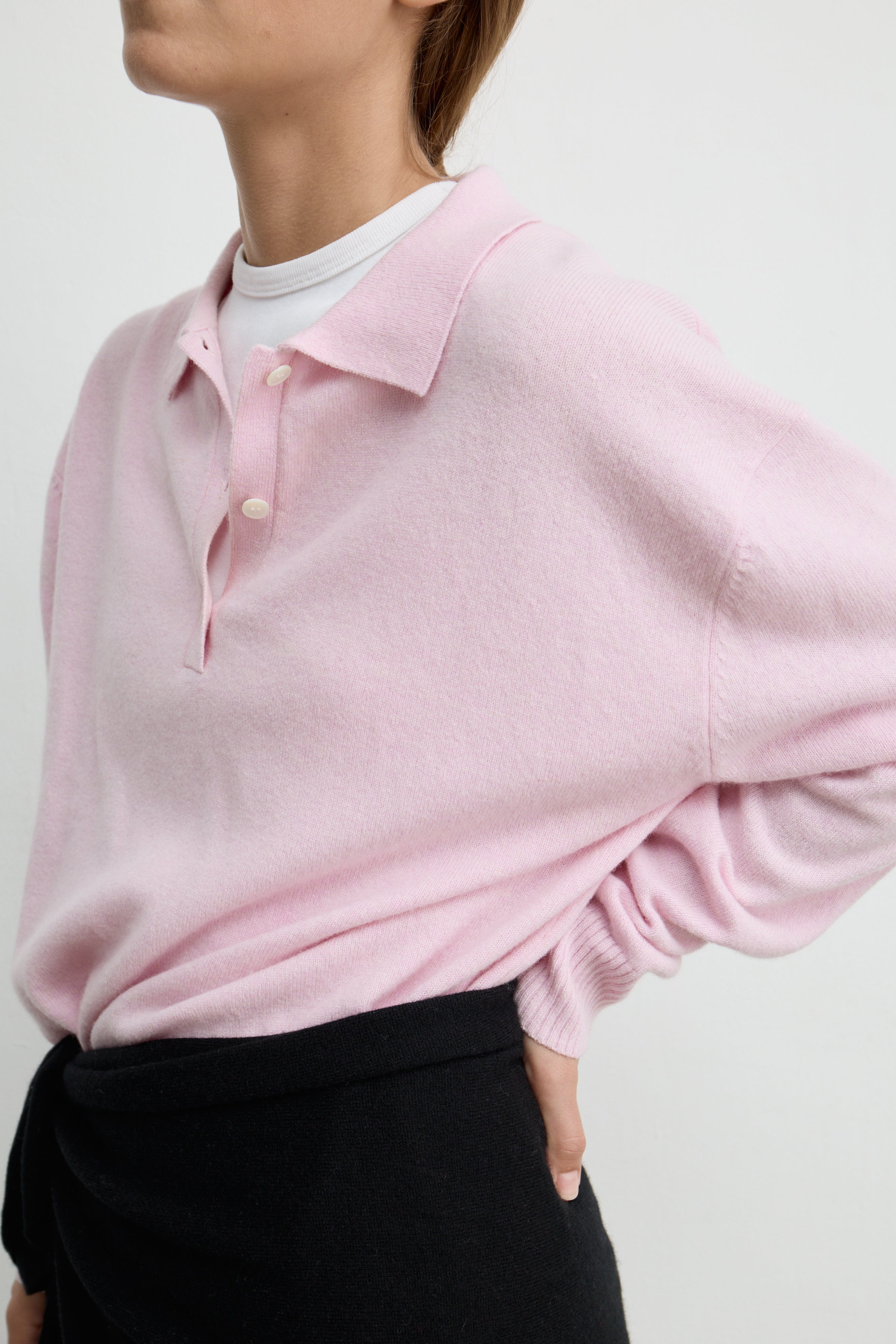 Lightweight Wool Polo