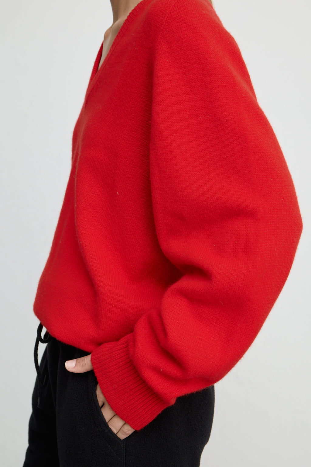 Wool V Neck Sweater