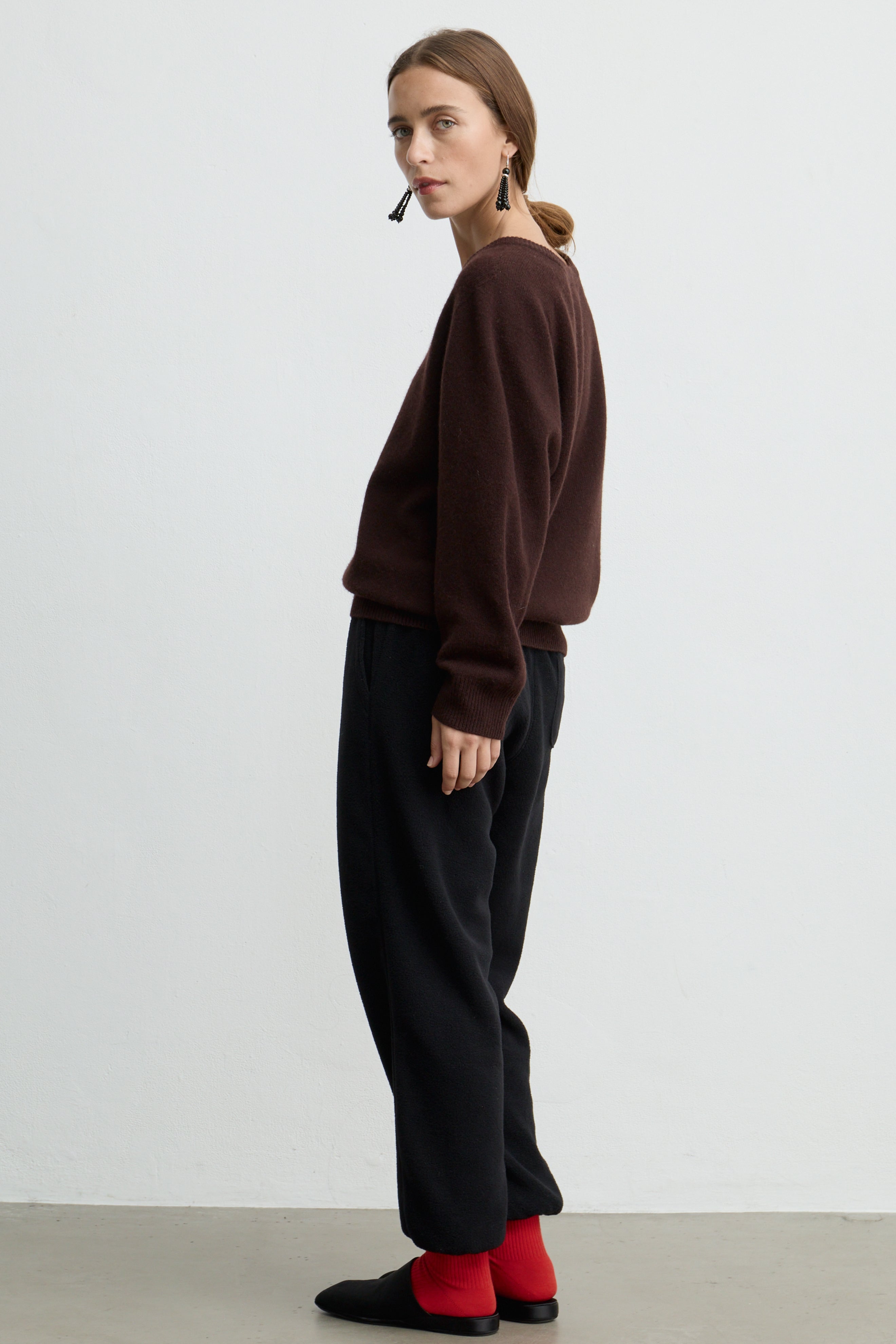 Wool V Neck Sweater