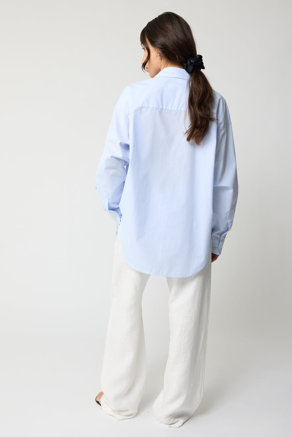 Oversized Cotton Shirt - Almina Concept 