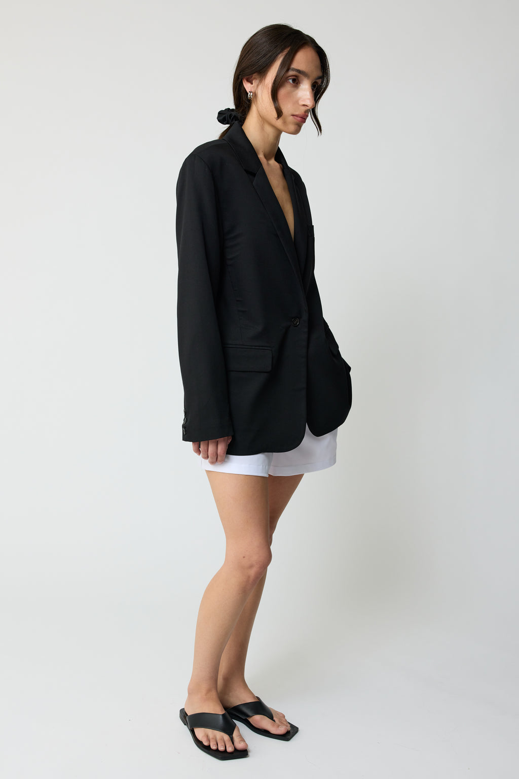 The Oversized Tencel Blazer - Almina Concept