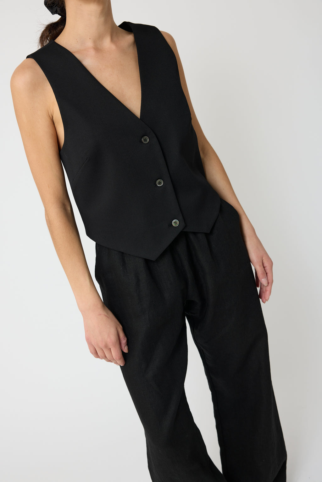 Tencel Vest - Almina Concept 