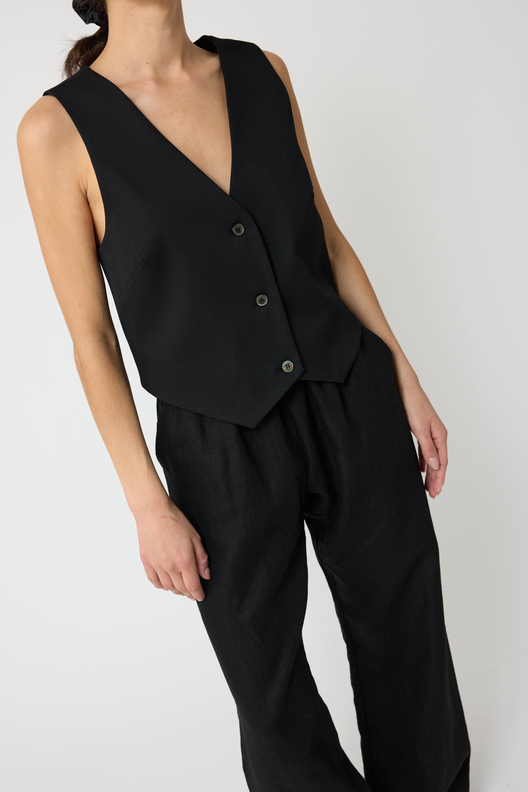 Tencel Vest - Almina Concept 