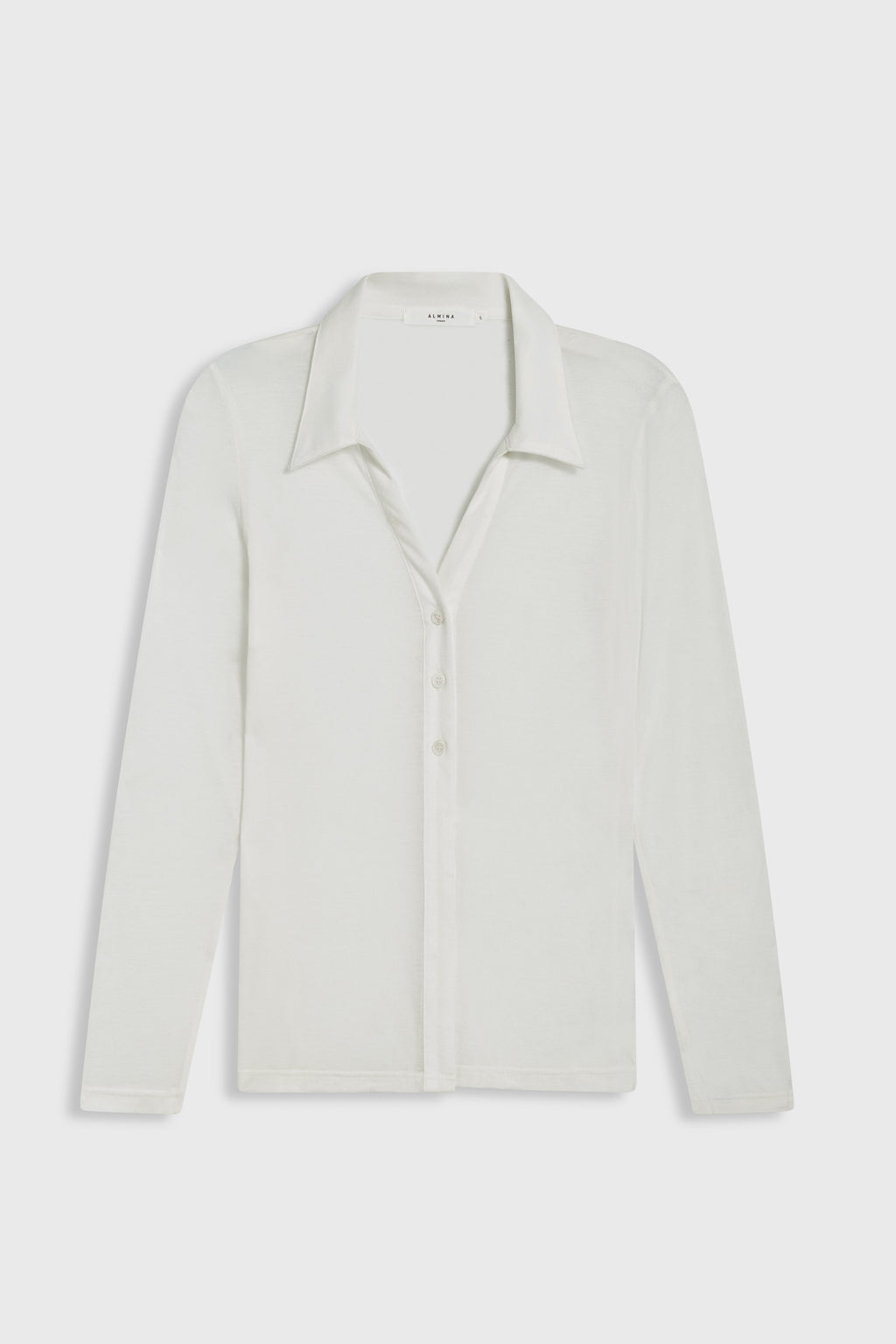 3 Button Knit Top - Almina Concept 