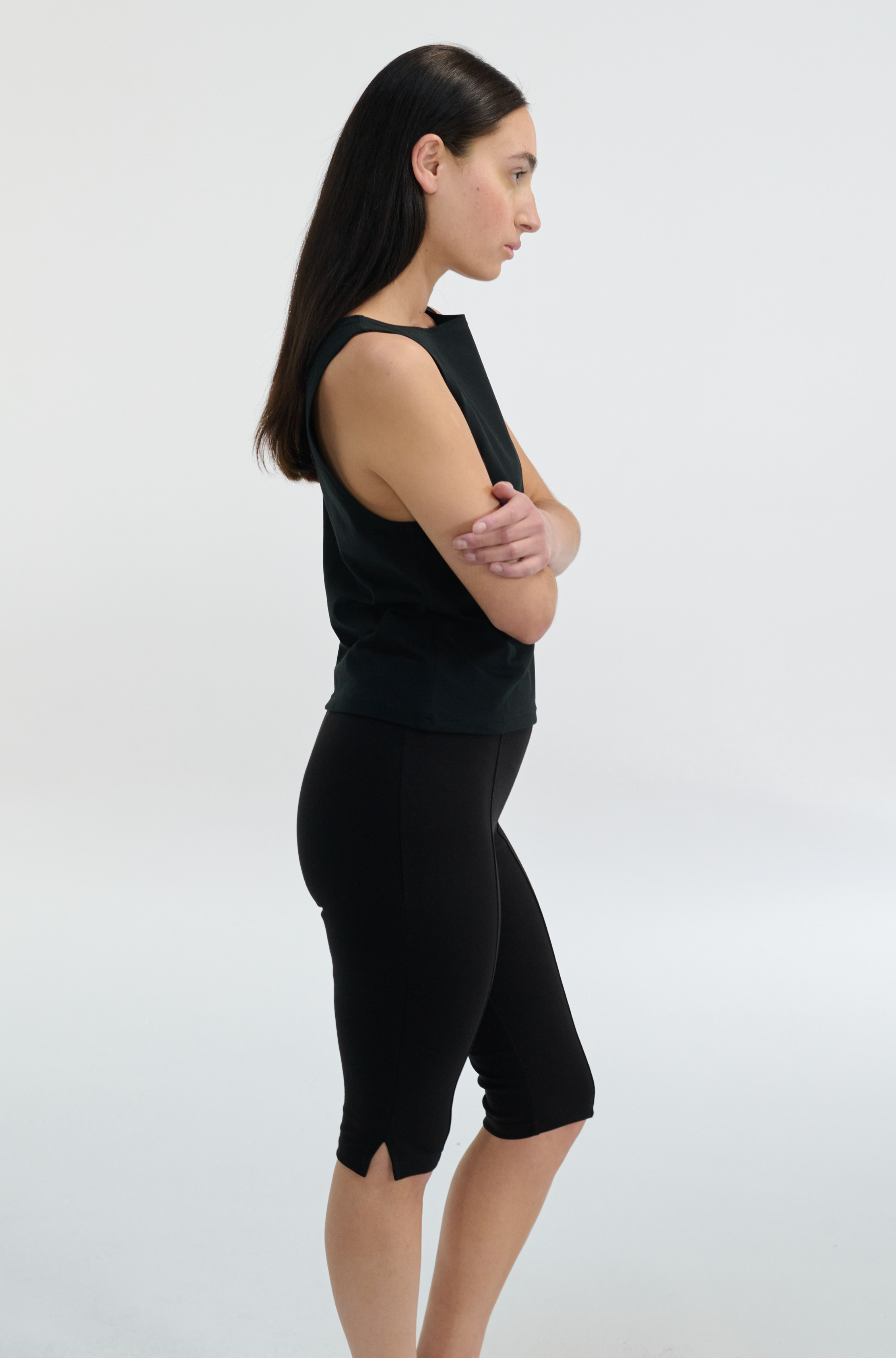 Boat Neck Tank Top - Almina Concept 