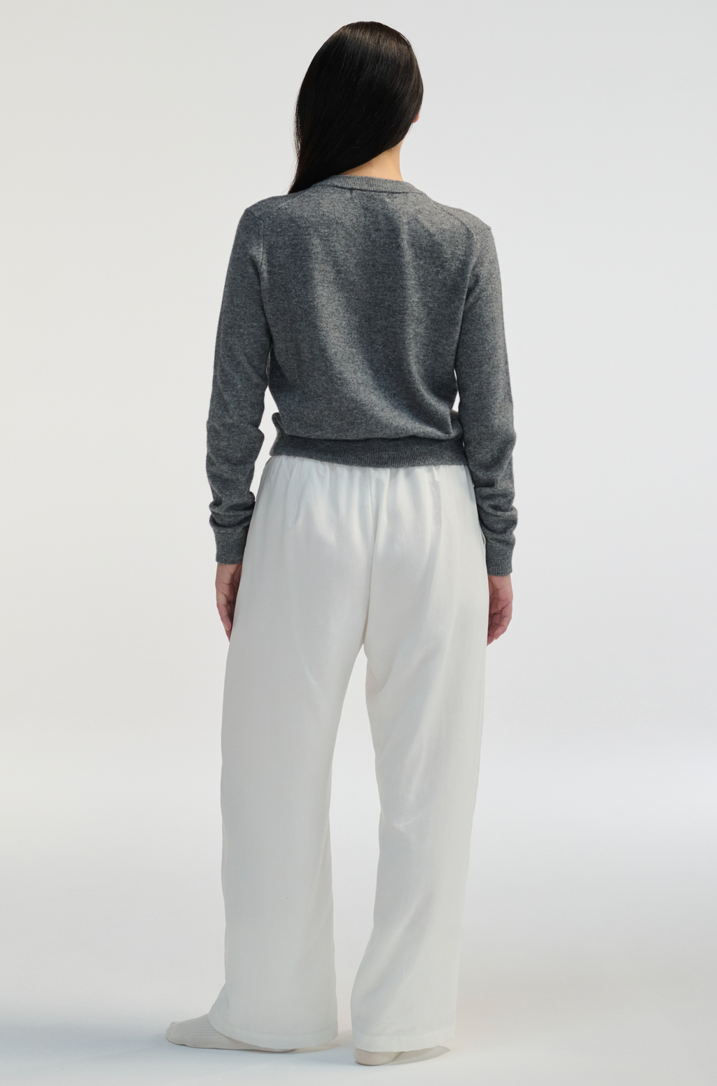 Front Tie Linen Pants - Almina Concept 