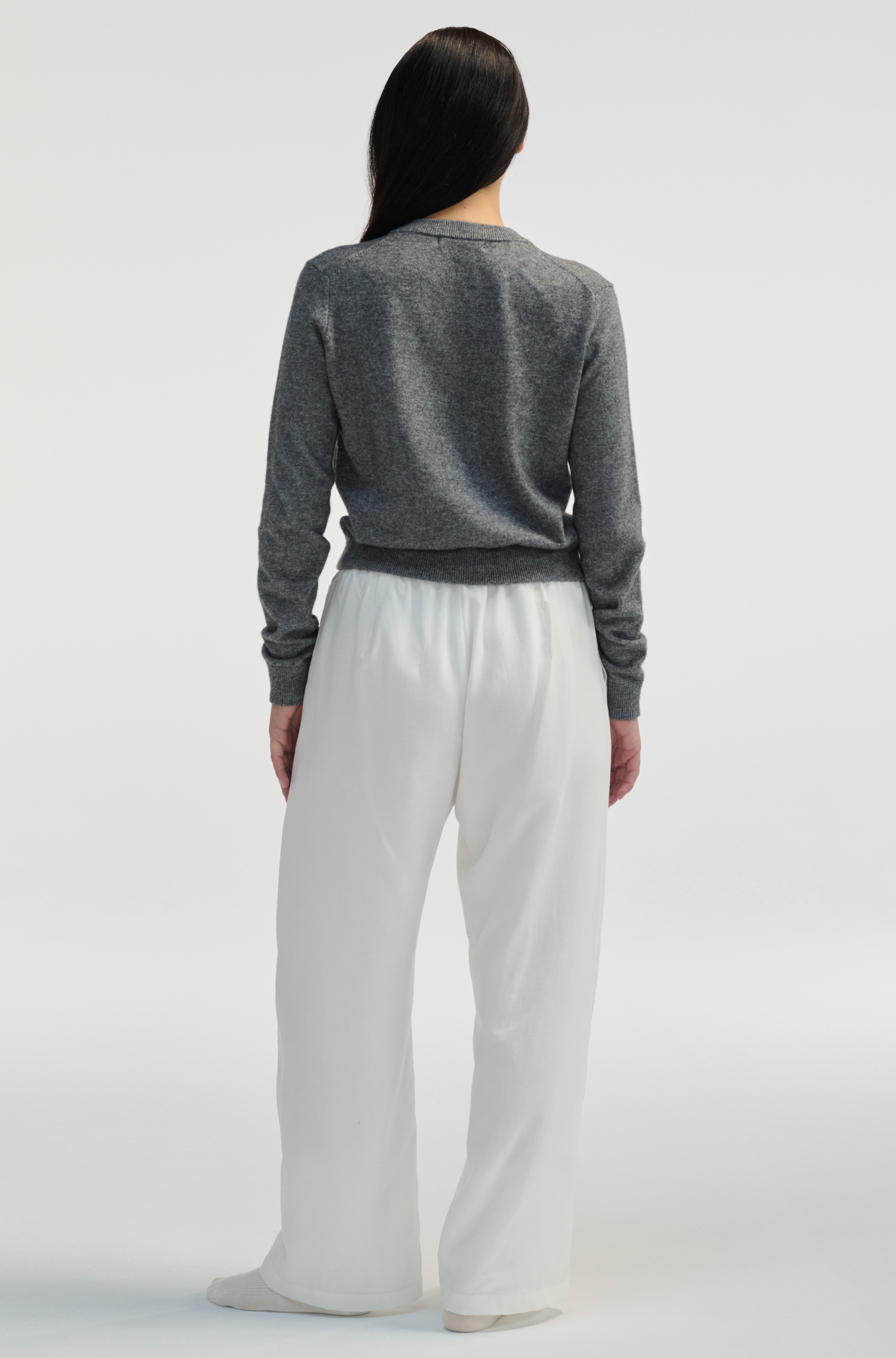 Front Tie Linen Pants - Almina Concept 