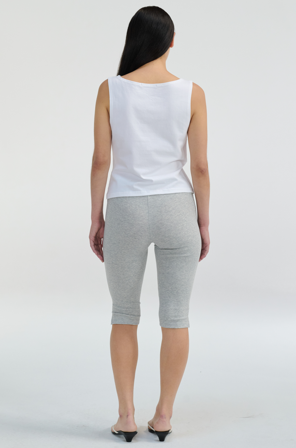 Boat Neck Tank Top - Almina Concept 