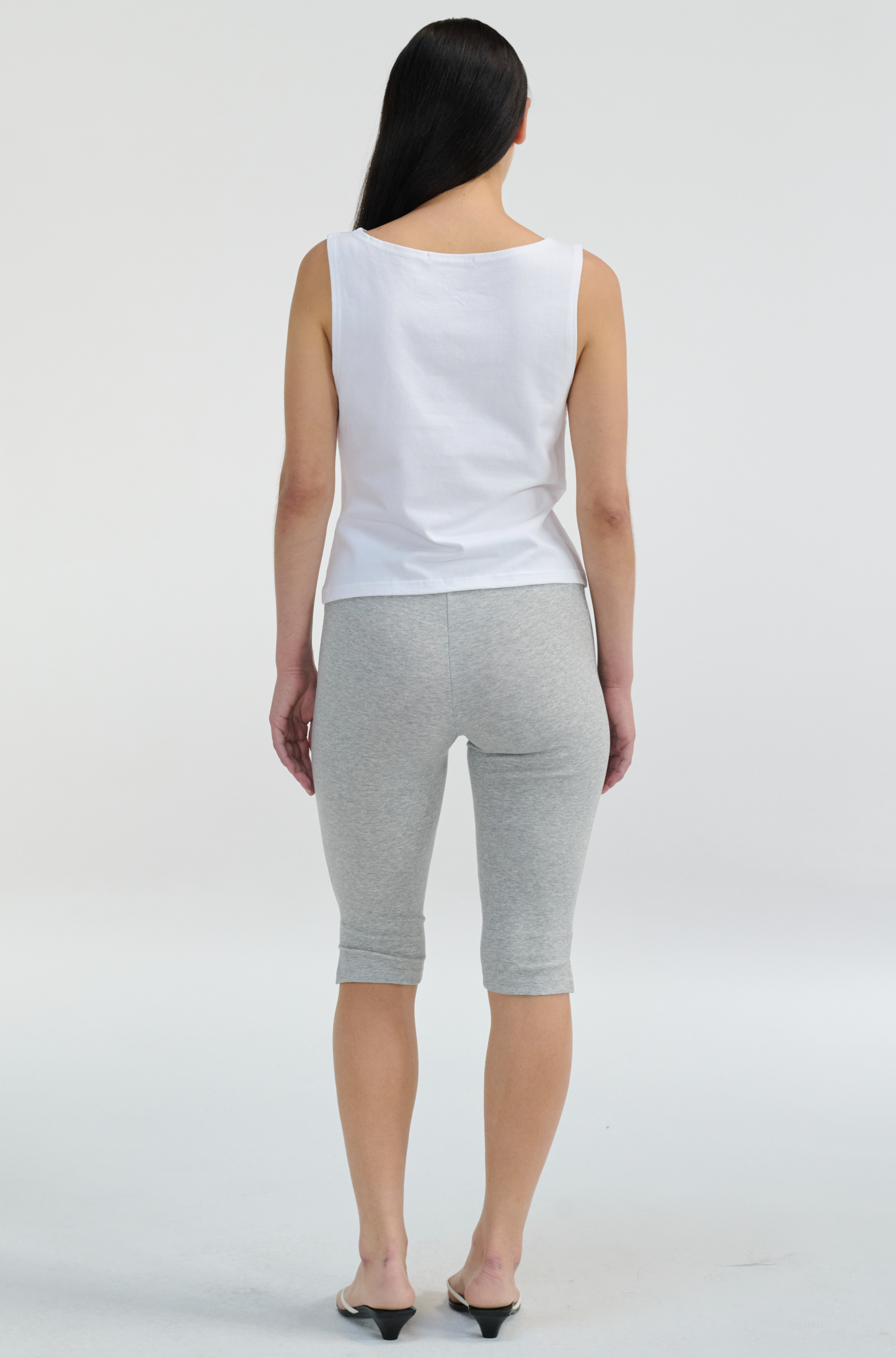 Boat Neck Tank Top - Almina Concept 