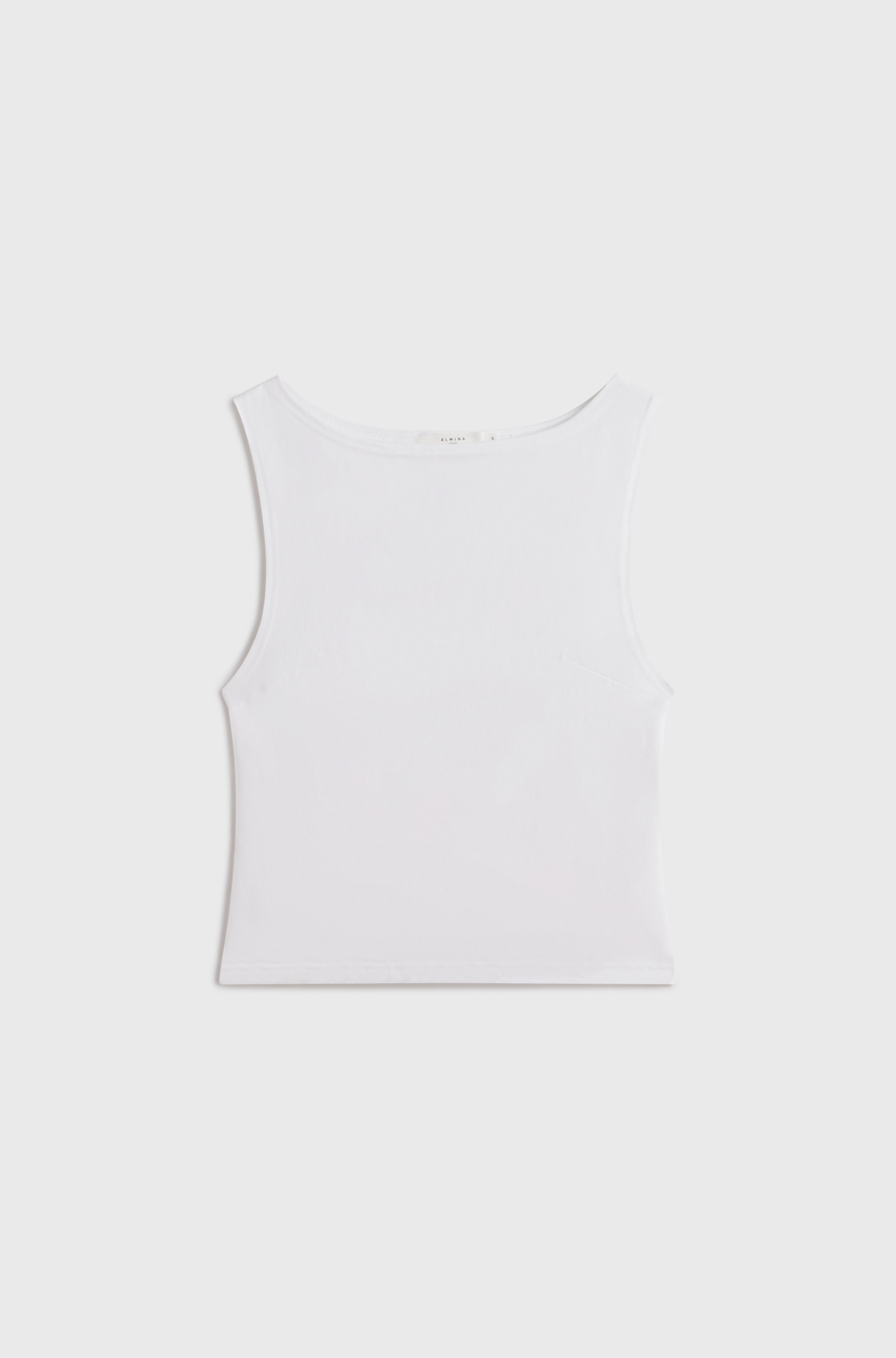 Boat Neck Tank Top - Almina Concept 