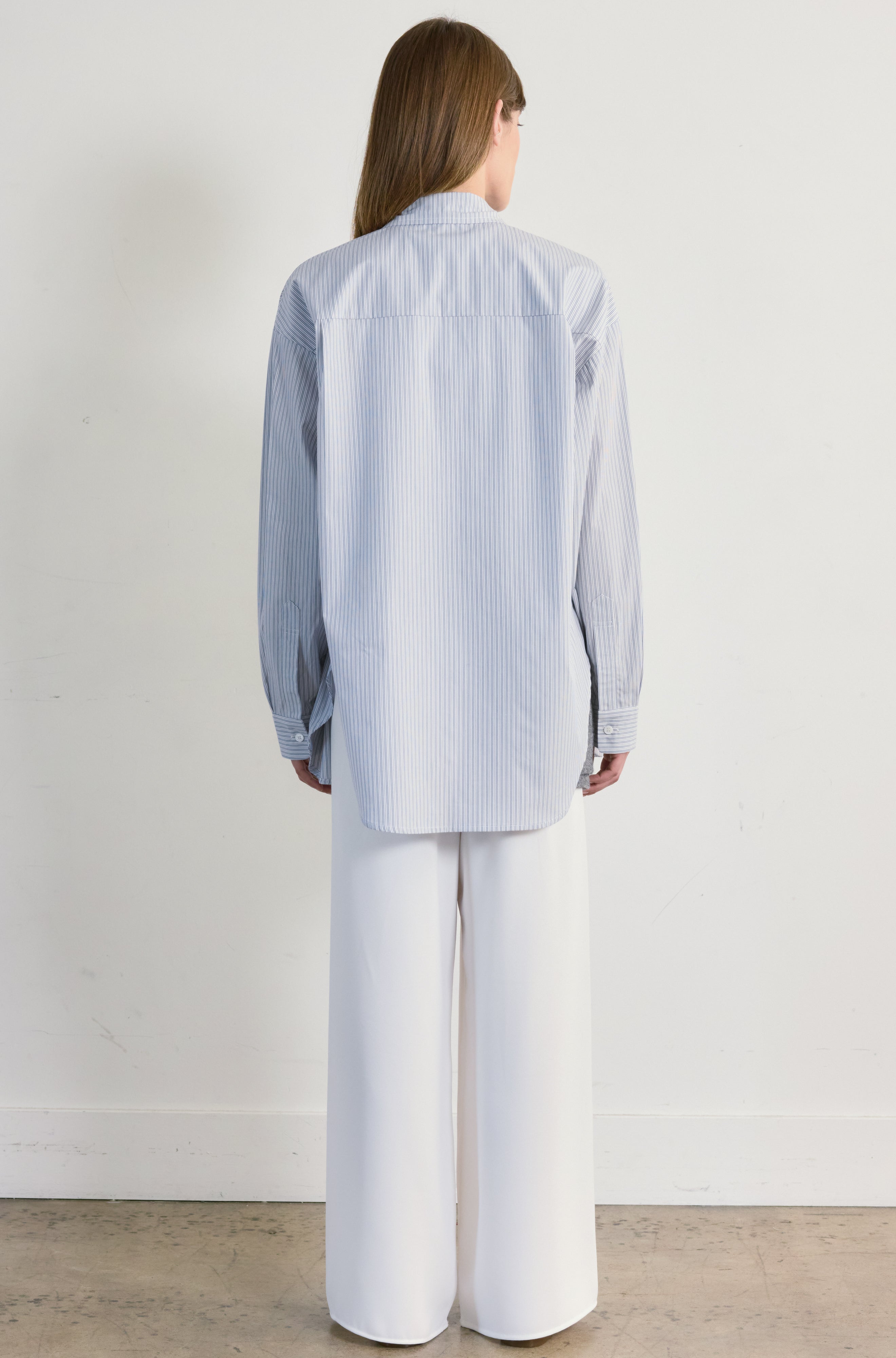 Oversized Cotton Shirt - Almina Concept 