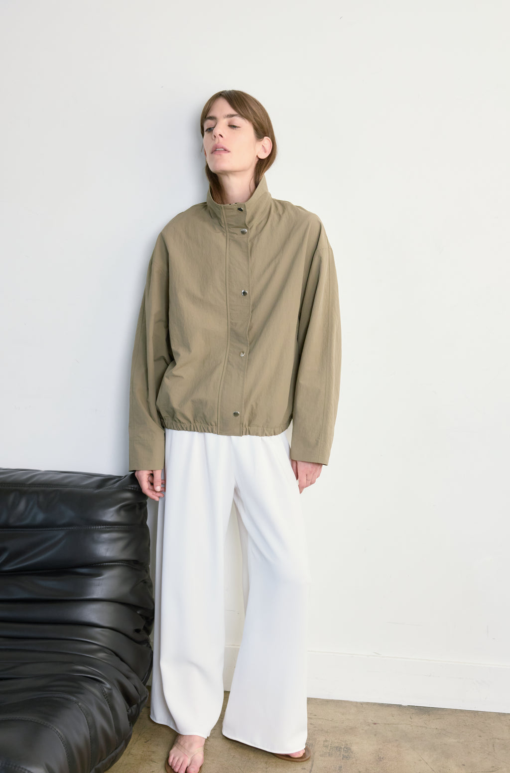 High Neck Jacket - Almina Concept 