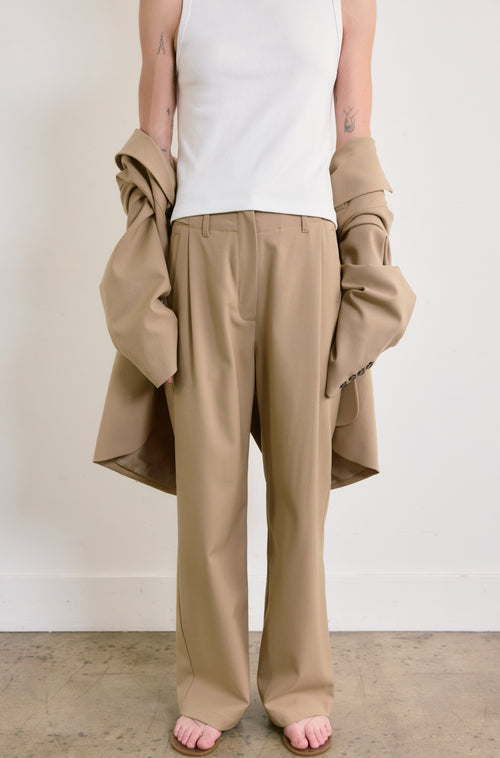 Adjustable Waist Trousers - Almina Concept 