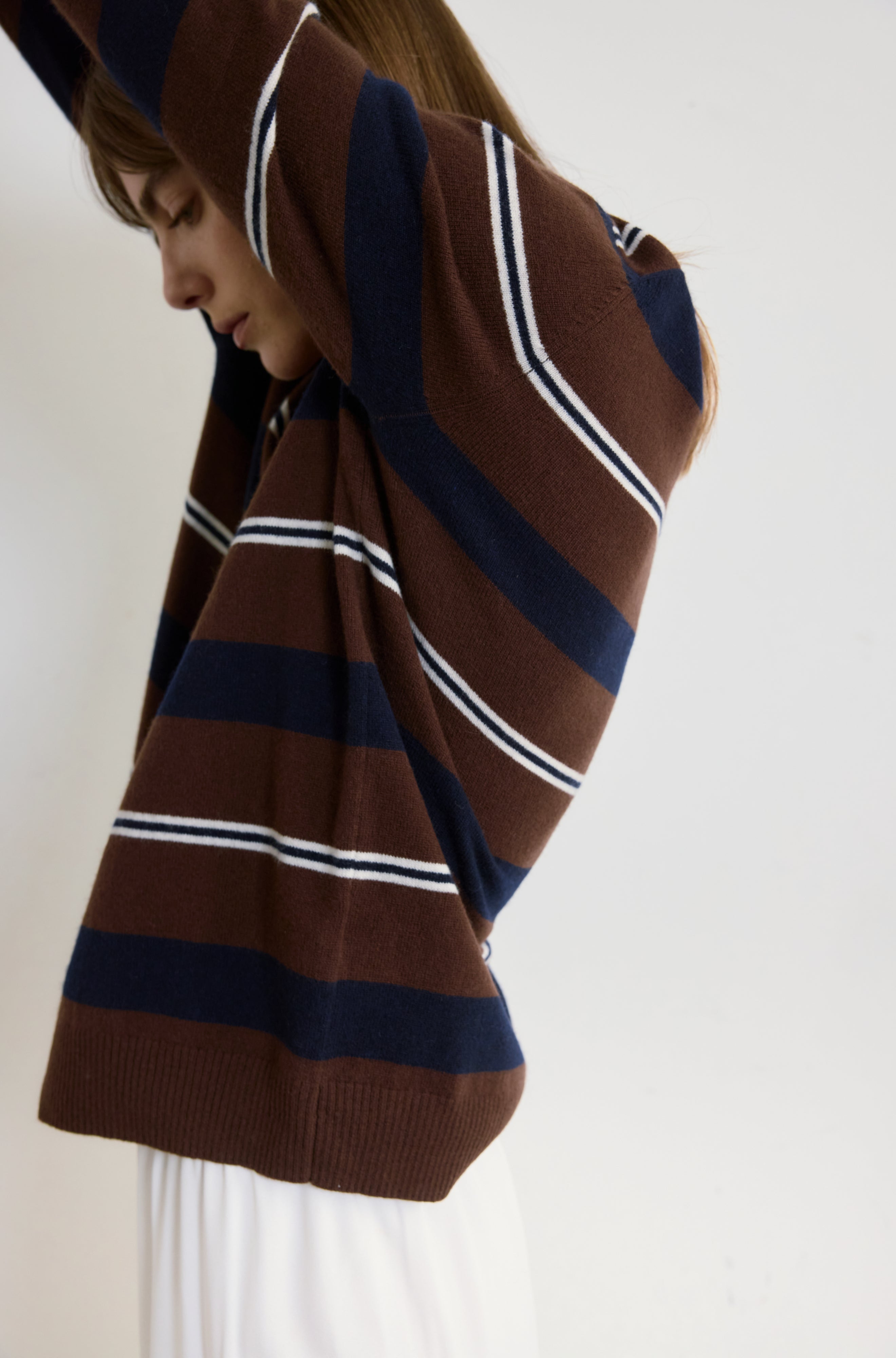 Lightweight Wool Polo - Almina Concept 