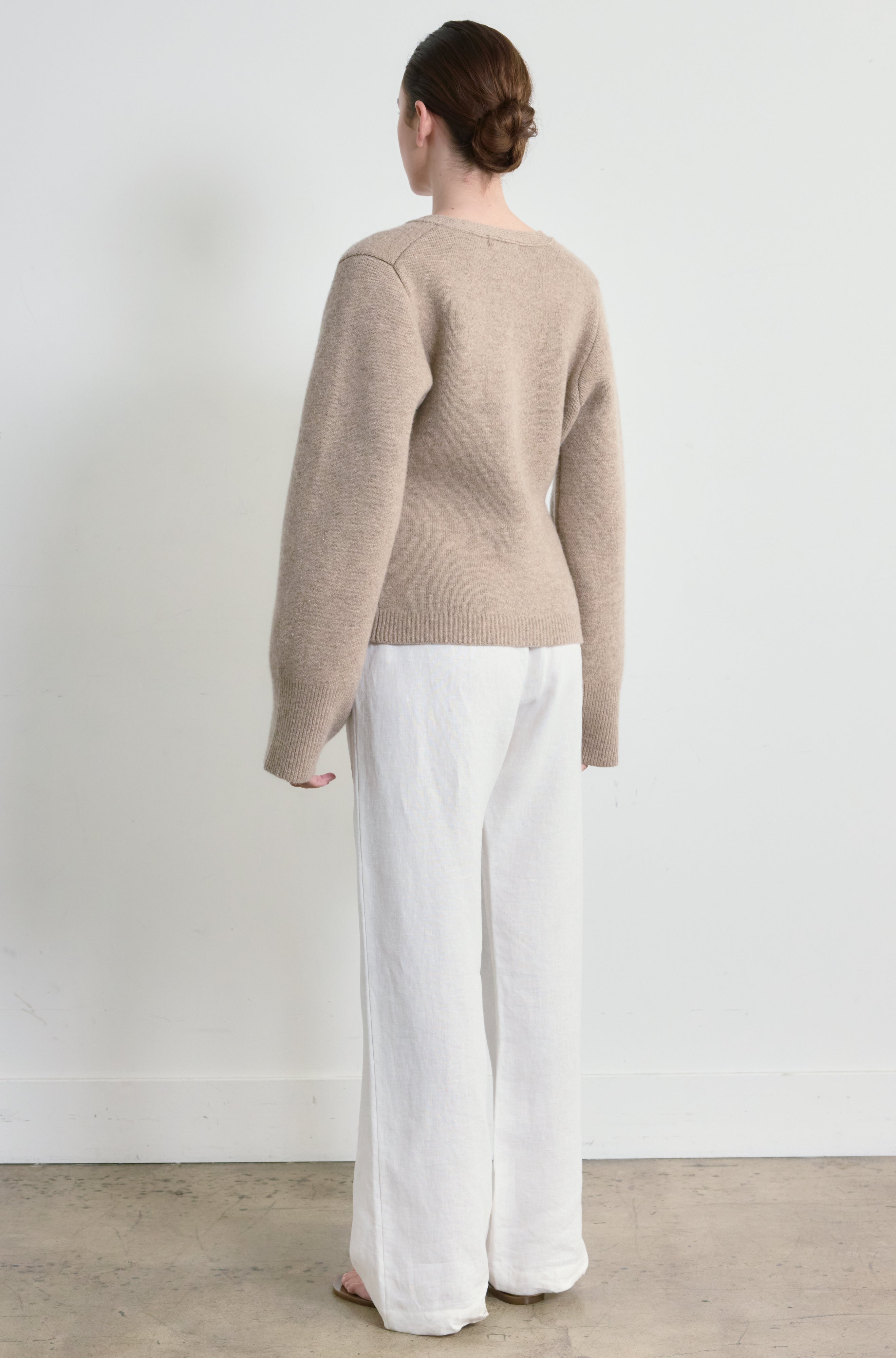 V Neck Cardigan - Almina Concept 