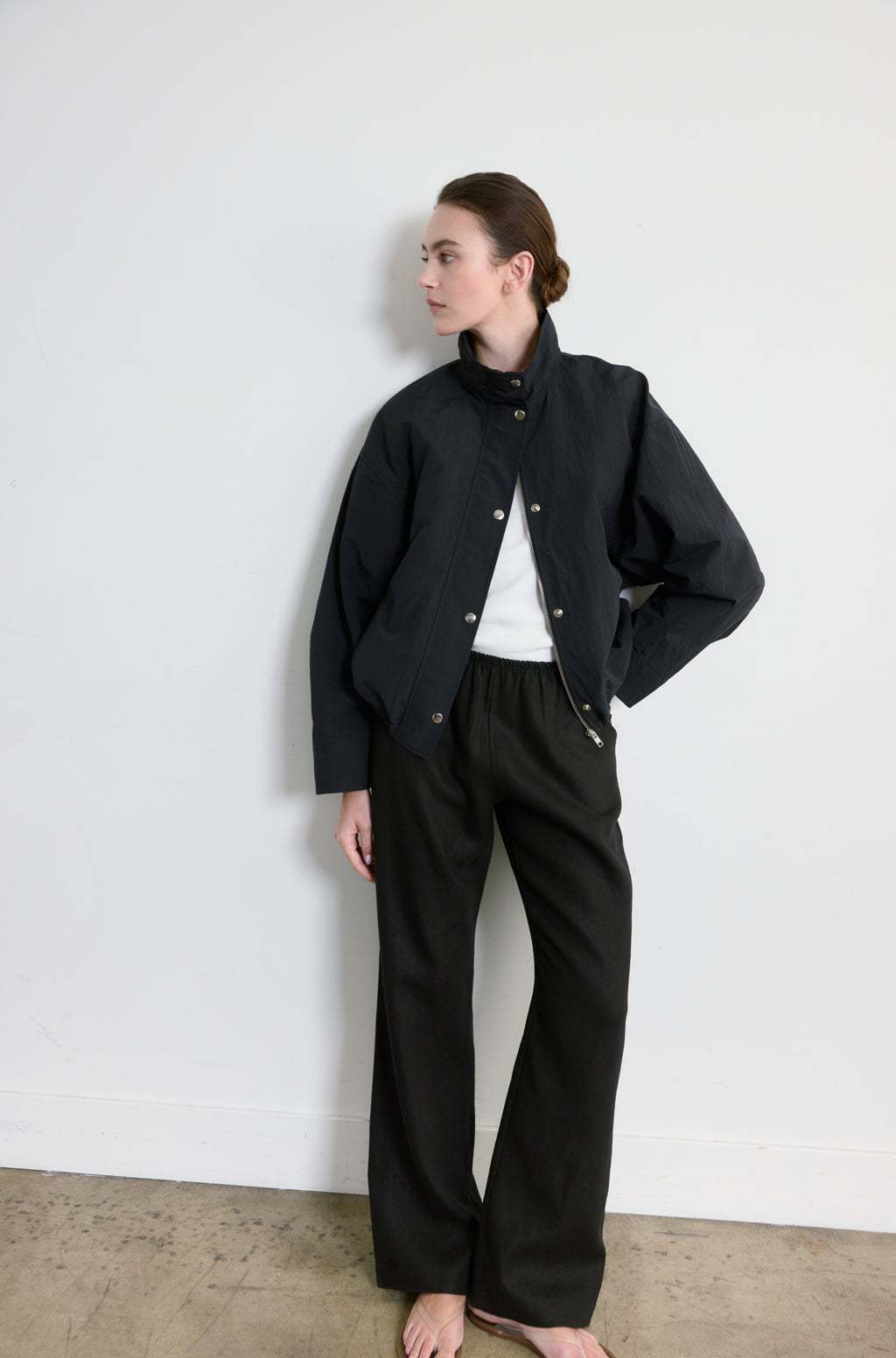 High Neck Jacket - Almina Concept 