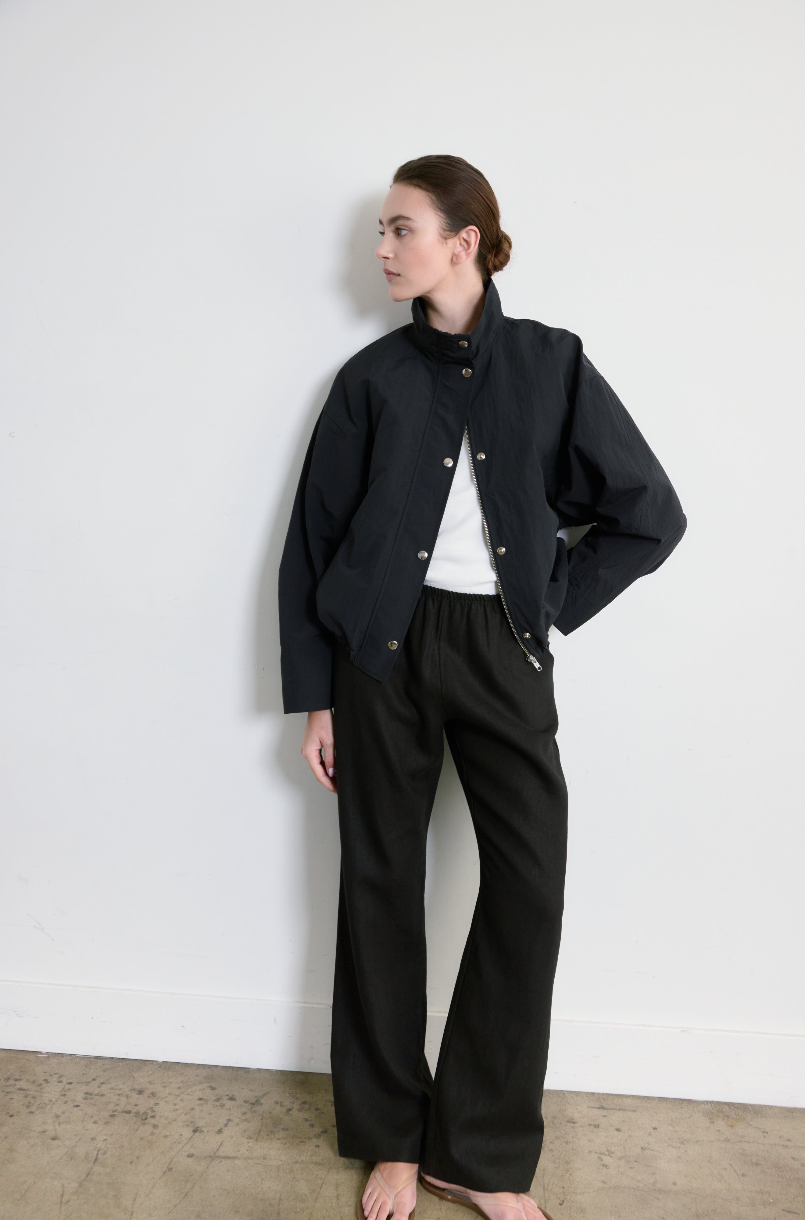 High Neck Jacket - Almina Concept 