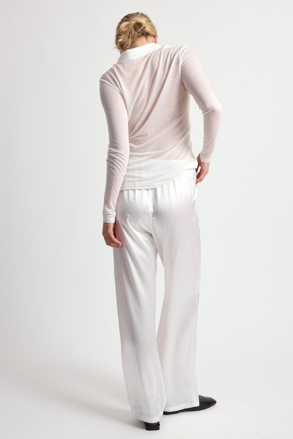 3 Button Knit Top - Almina Concept 