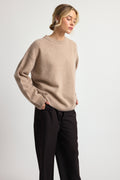 Oversized Wool/Cash Sweater - Almina Concept 