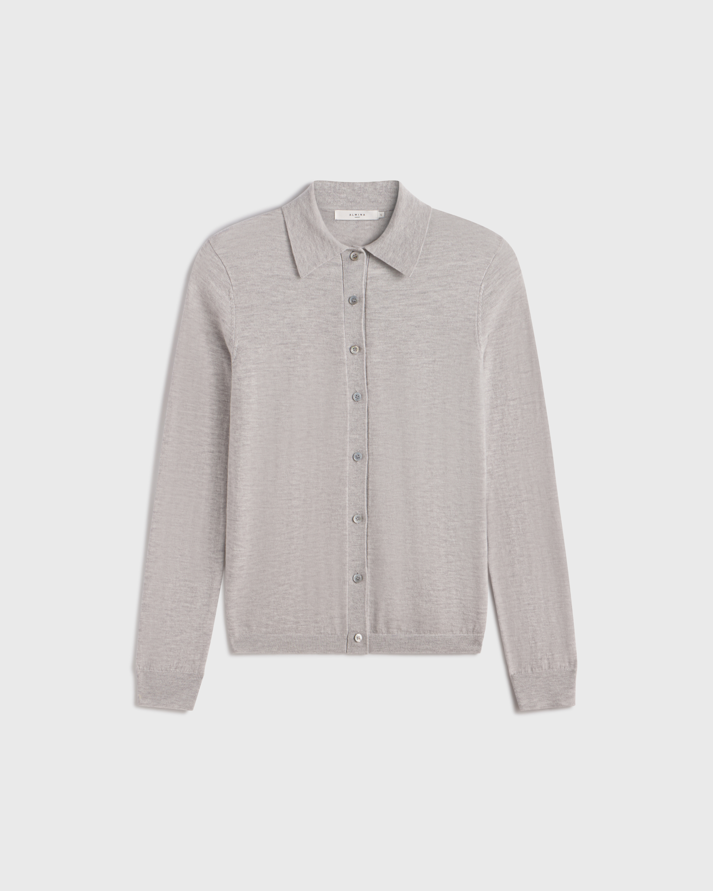 Button Up Knit Top - Almina Concept 