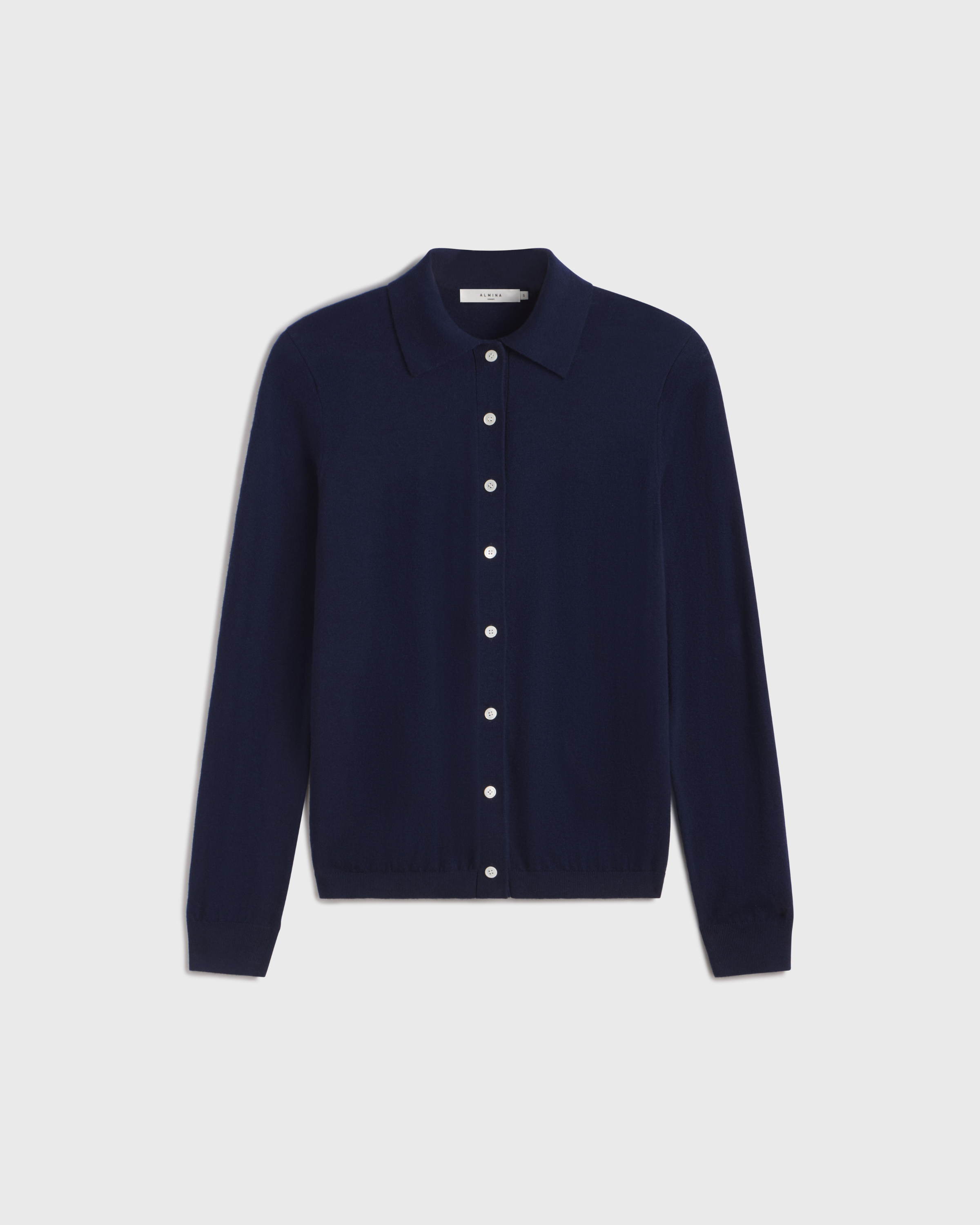 Button Up Knit Top - Almina Concept 