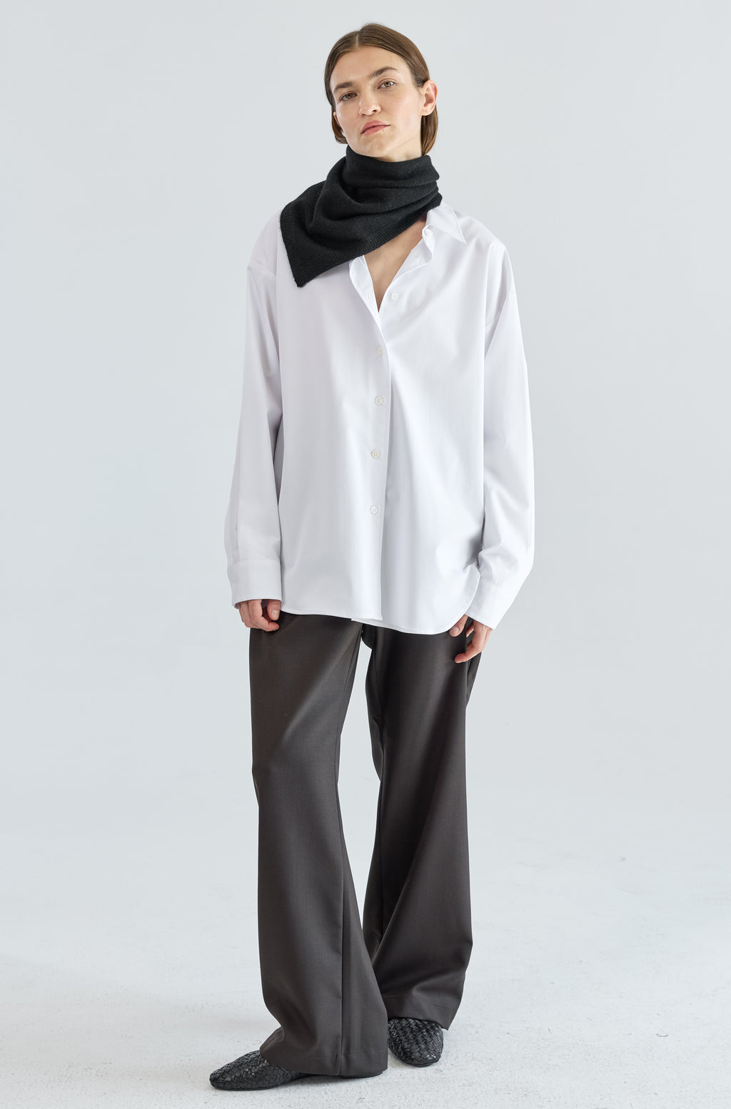 Triangle Neck Scarf - Almina Concept 