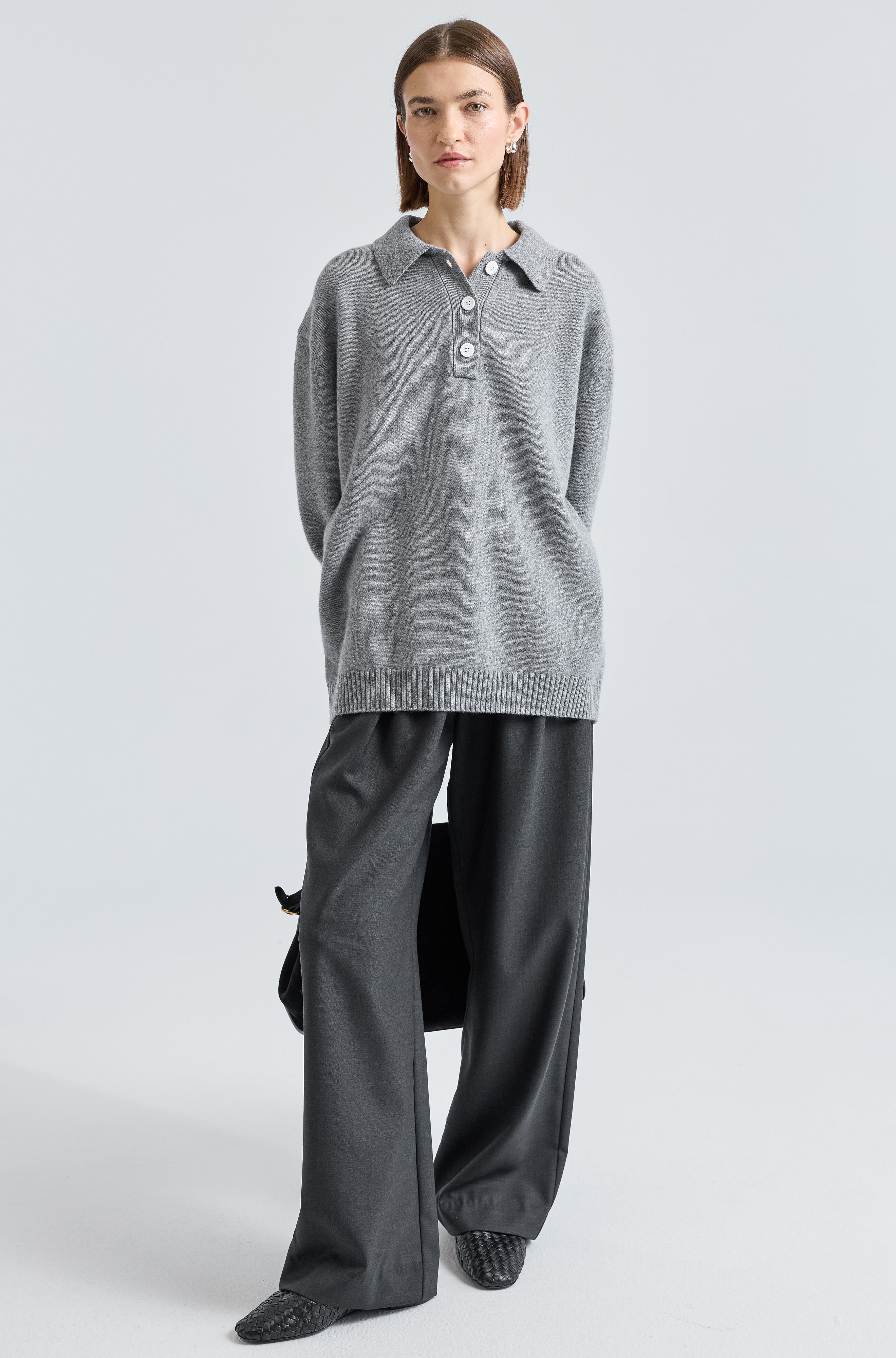 Polo Wool Sweater - Almina Concept 