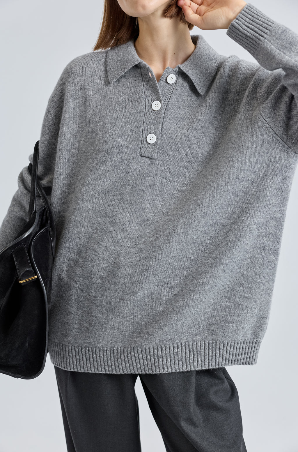 Polo Wool Sweater - Almina Concept 