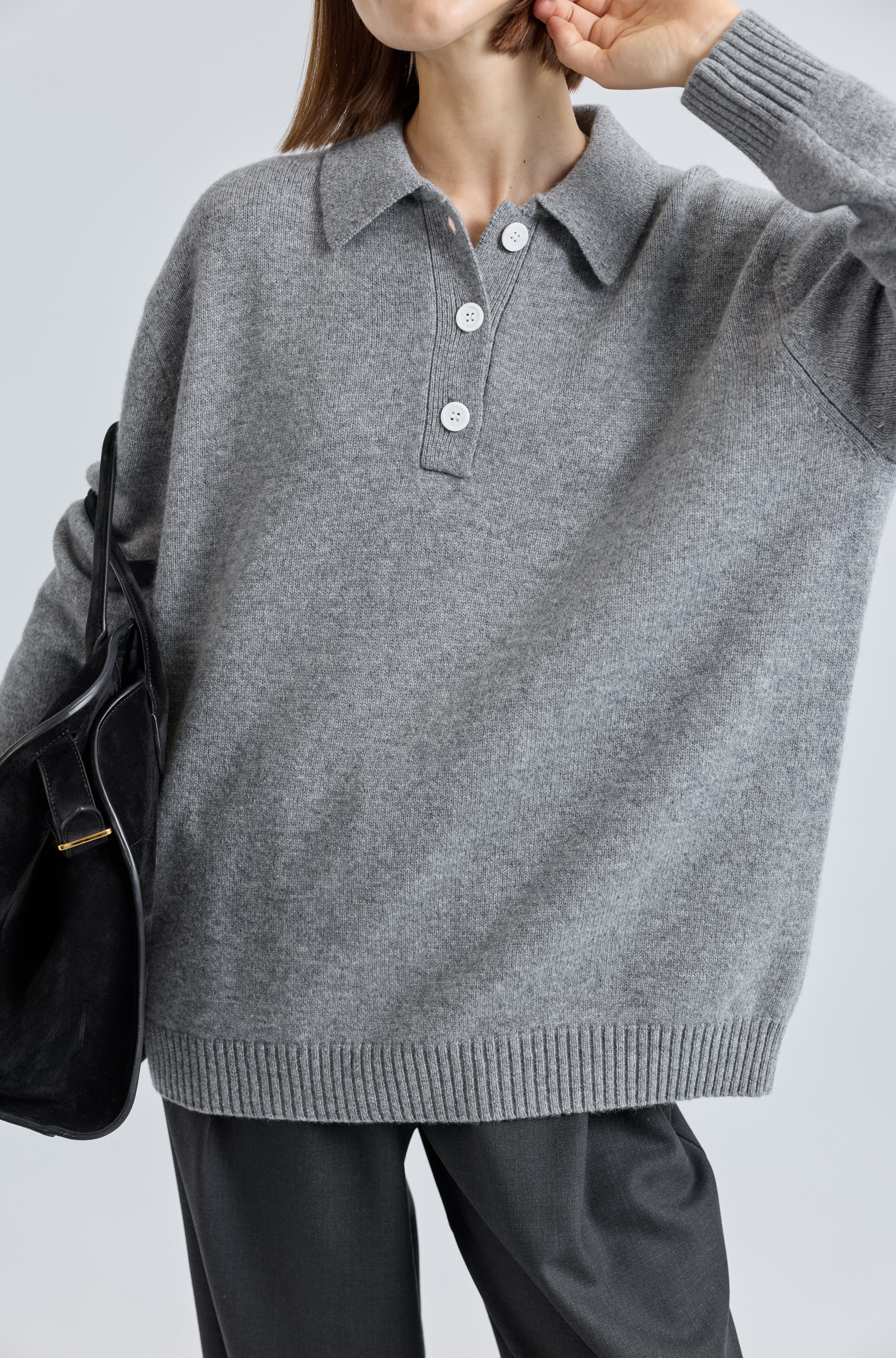 Polo Wool Sweater - Almina Concept 