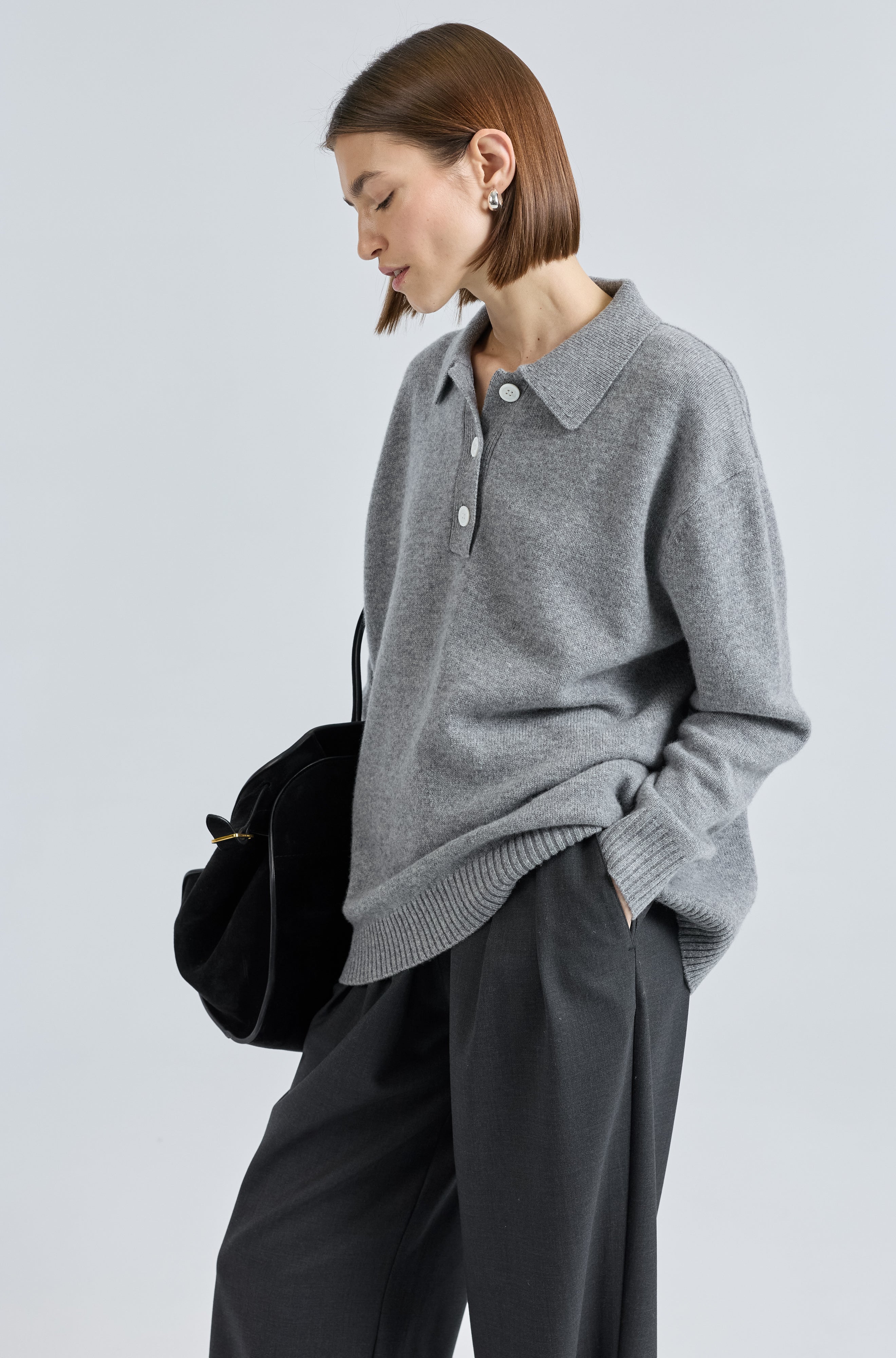 Polo Wool Sweater - Almina Concept 