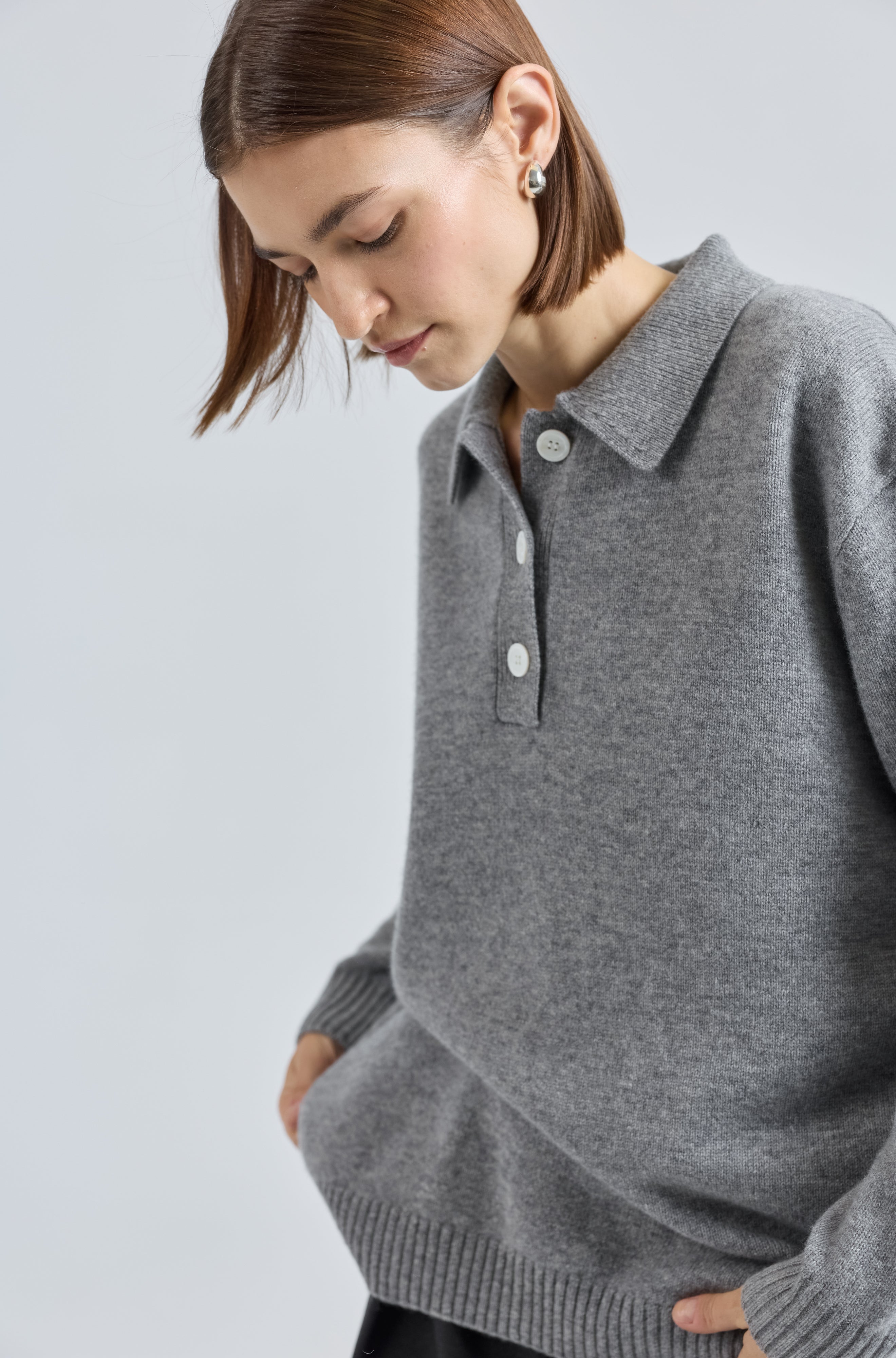 Polo Wool Sweater - Almina Concept 