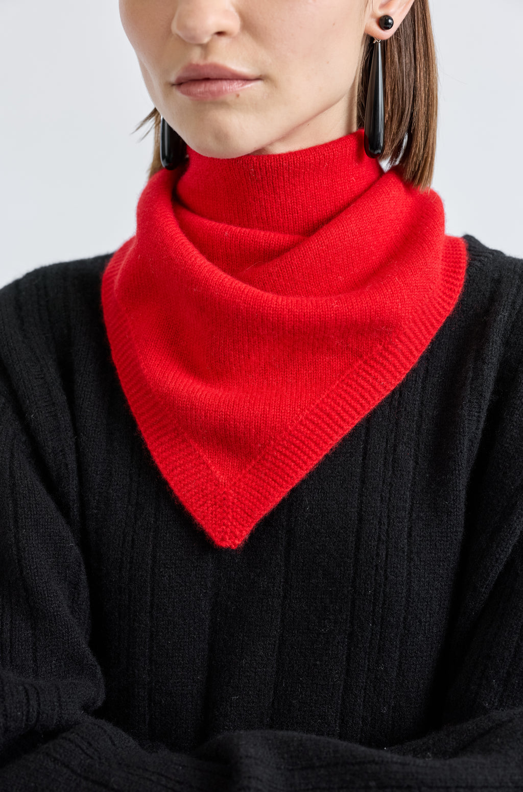 Triangle Neck Scarf - Almina Concept 